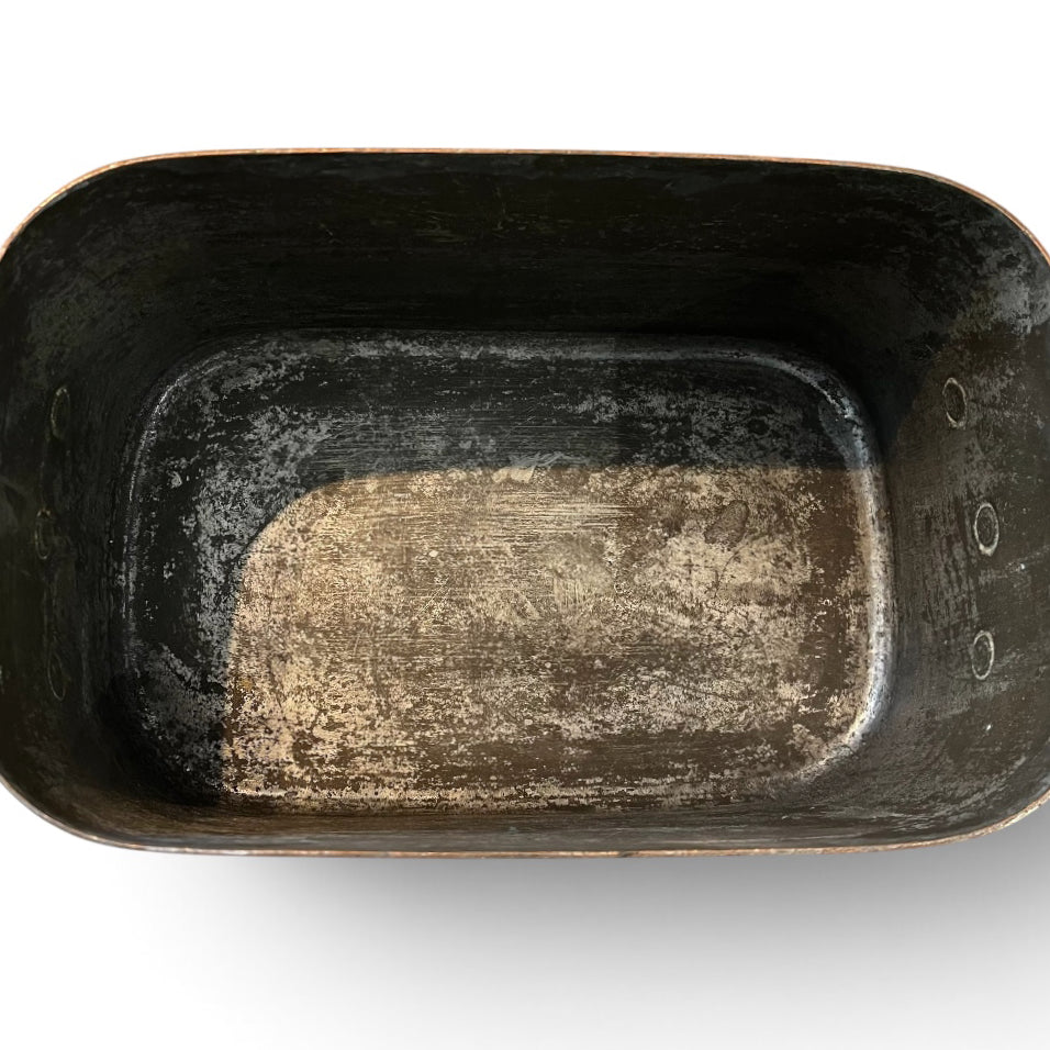 Ancienne daubière de marque Dehillerin en cuivre étamé vers 1900