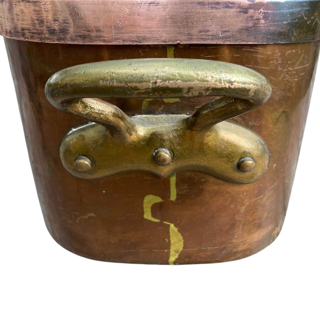 Dehillerin daubière cuivre étamé vers 1920