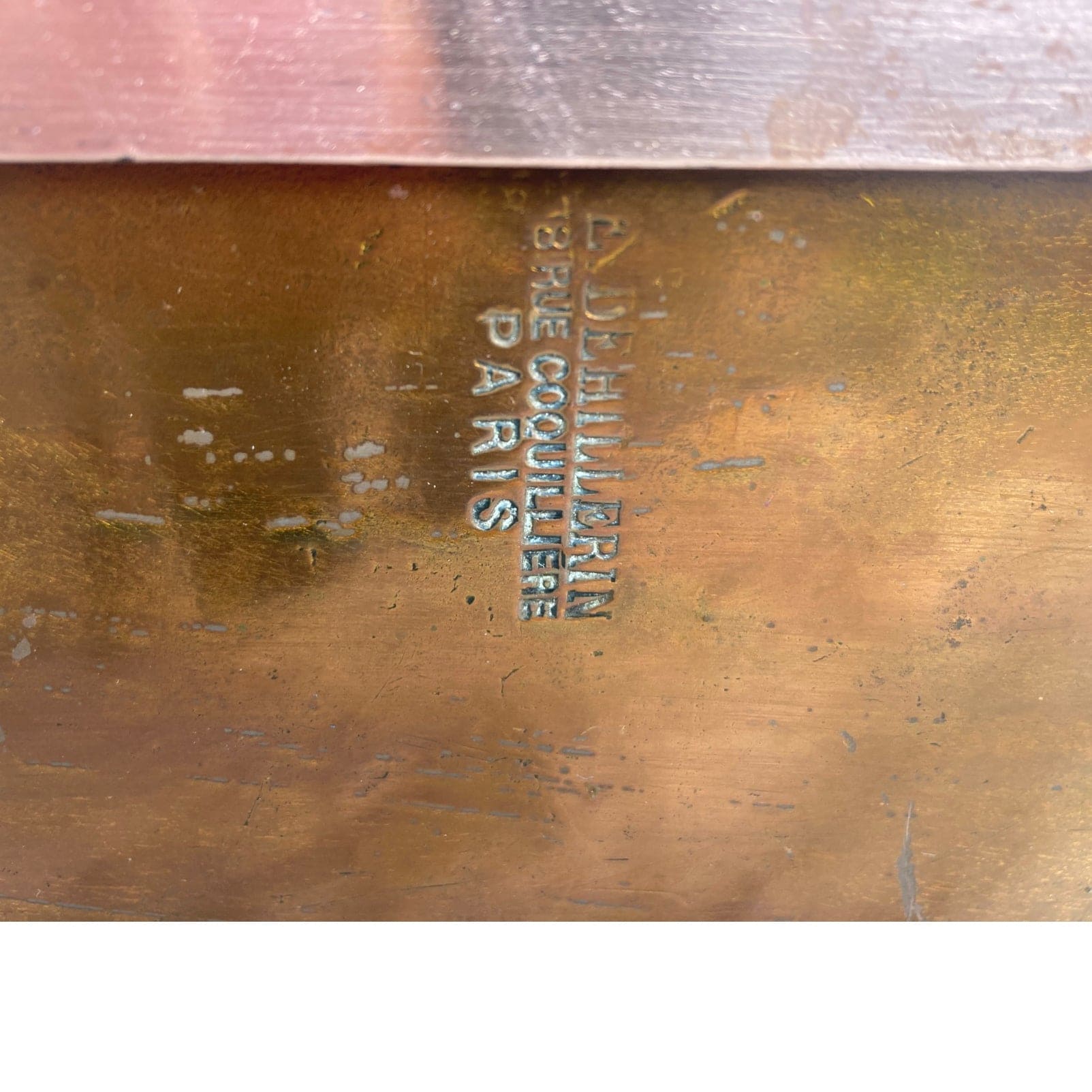 Dehillerin daubière cuivre étamé vers 1920