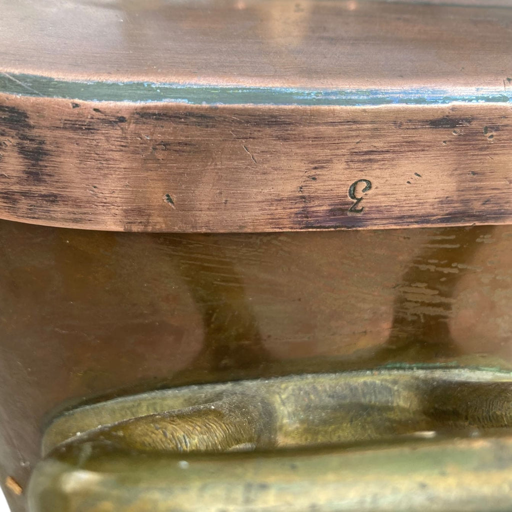 Dehillerin daubière cuivre étamé vers 1920