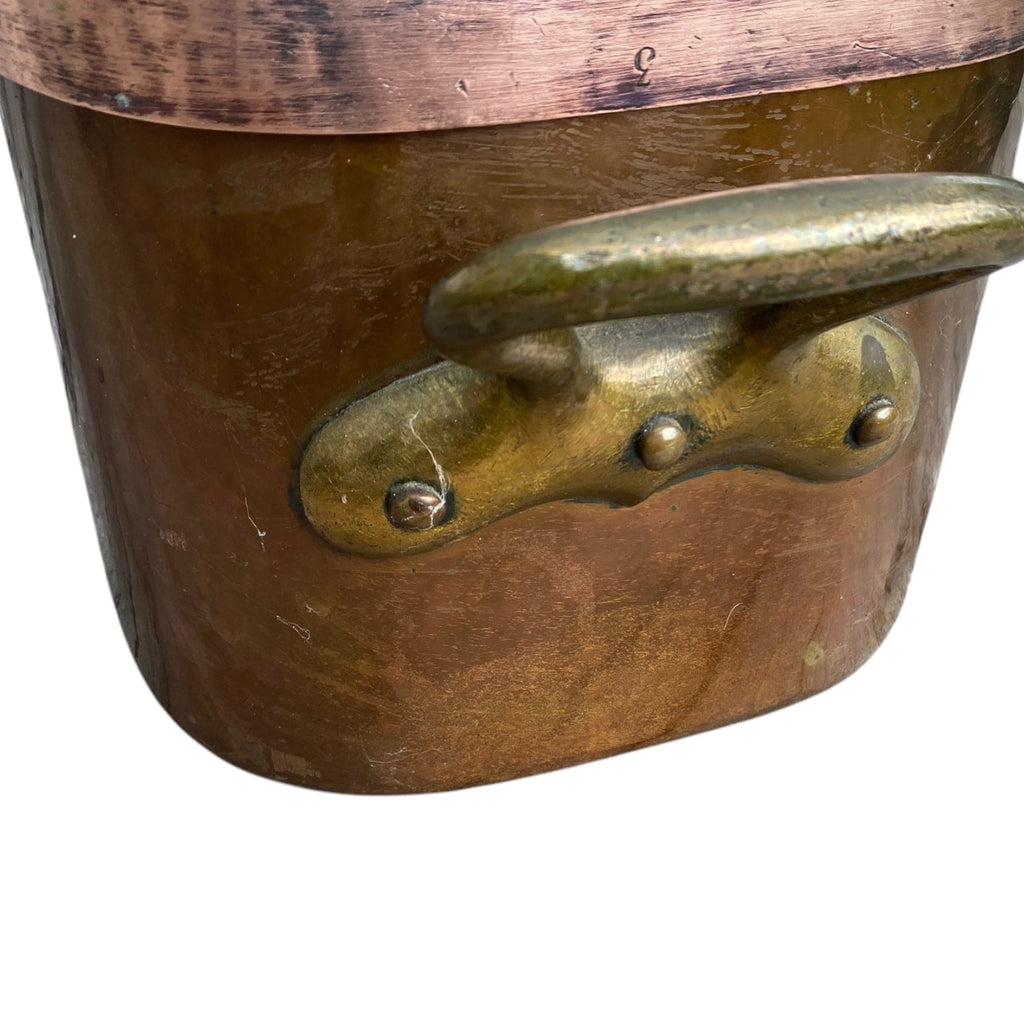 Dehillerin daubière cuivre étamé vers 1920