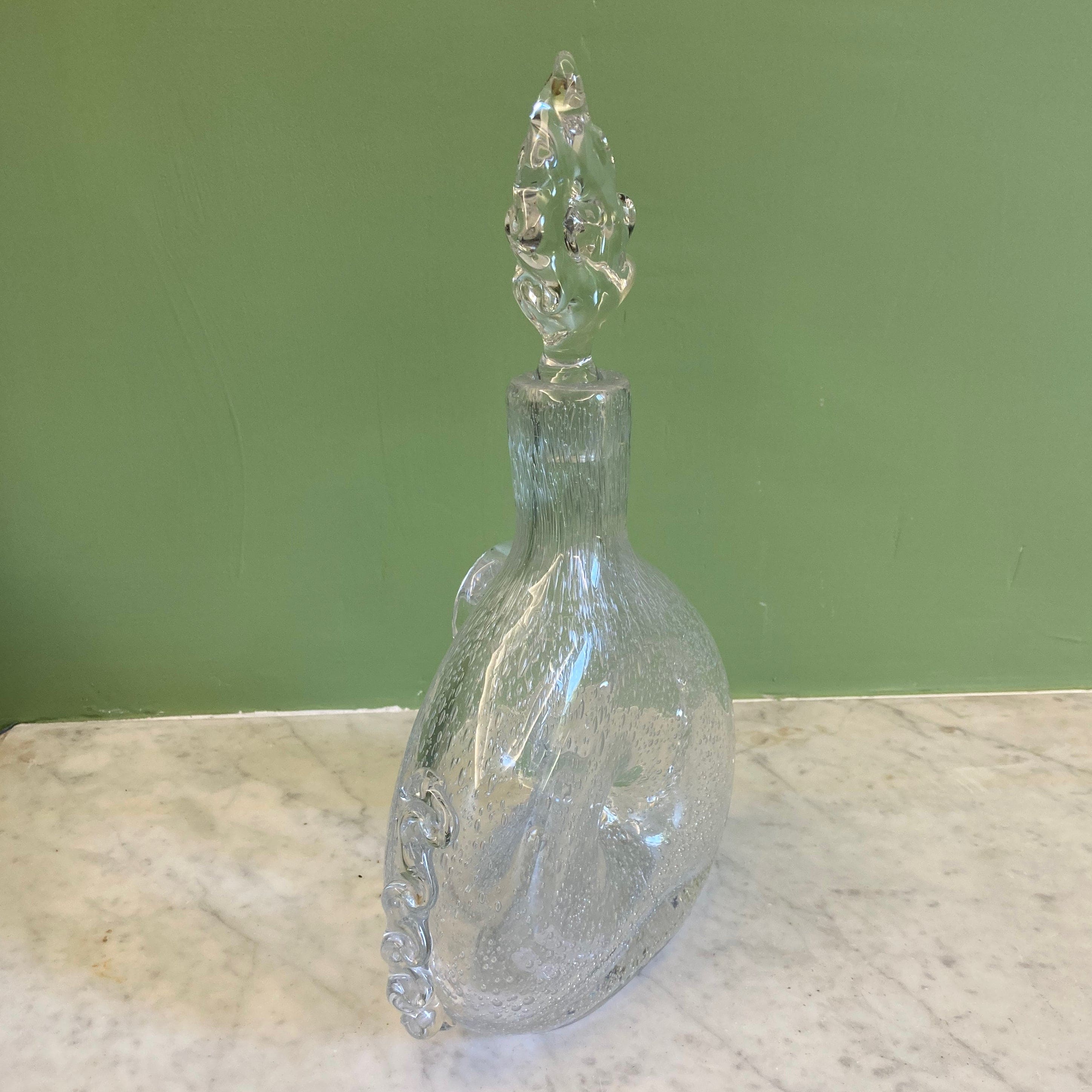 Carafe à Cognac en cristal Daum