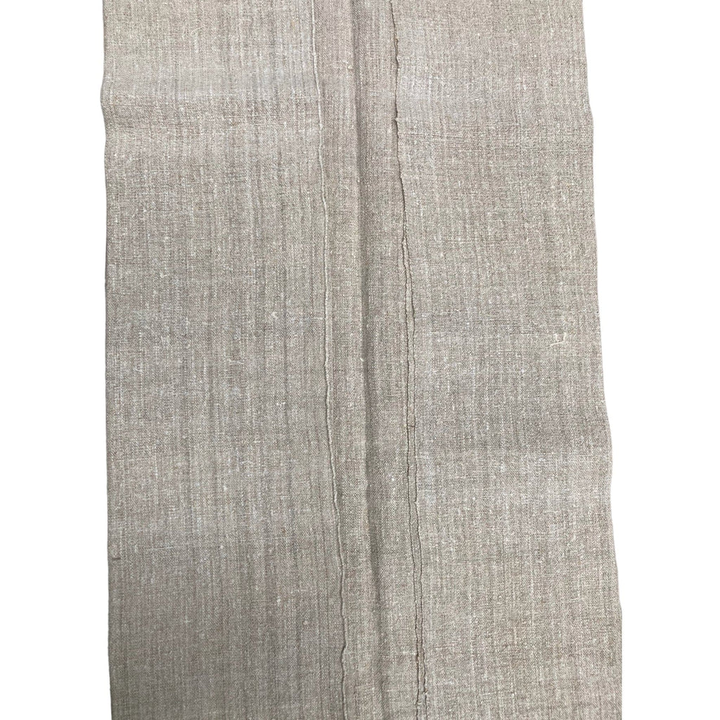 Ancien drap en chanvre naturel  XIXe.