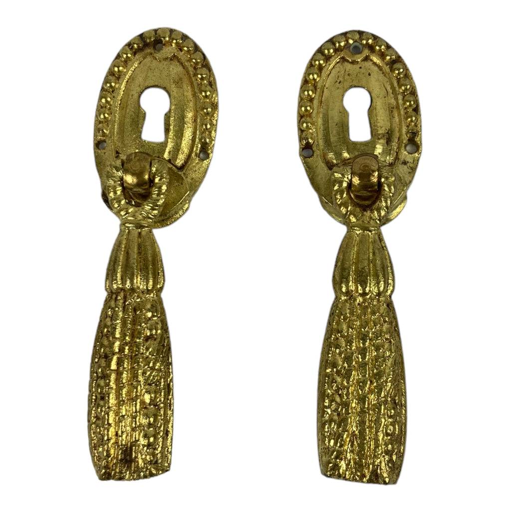 entrée de serrure bronze à pendeloque