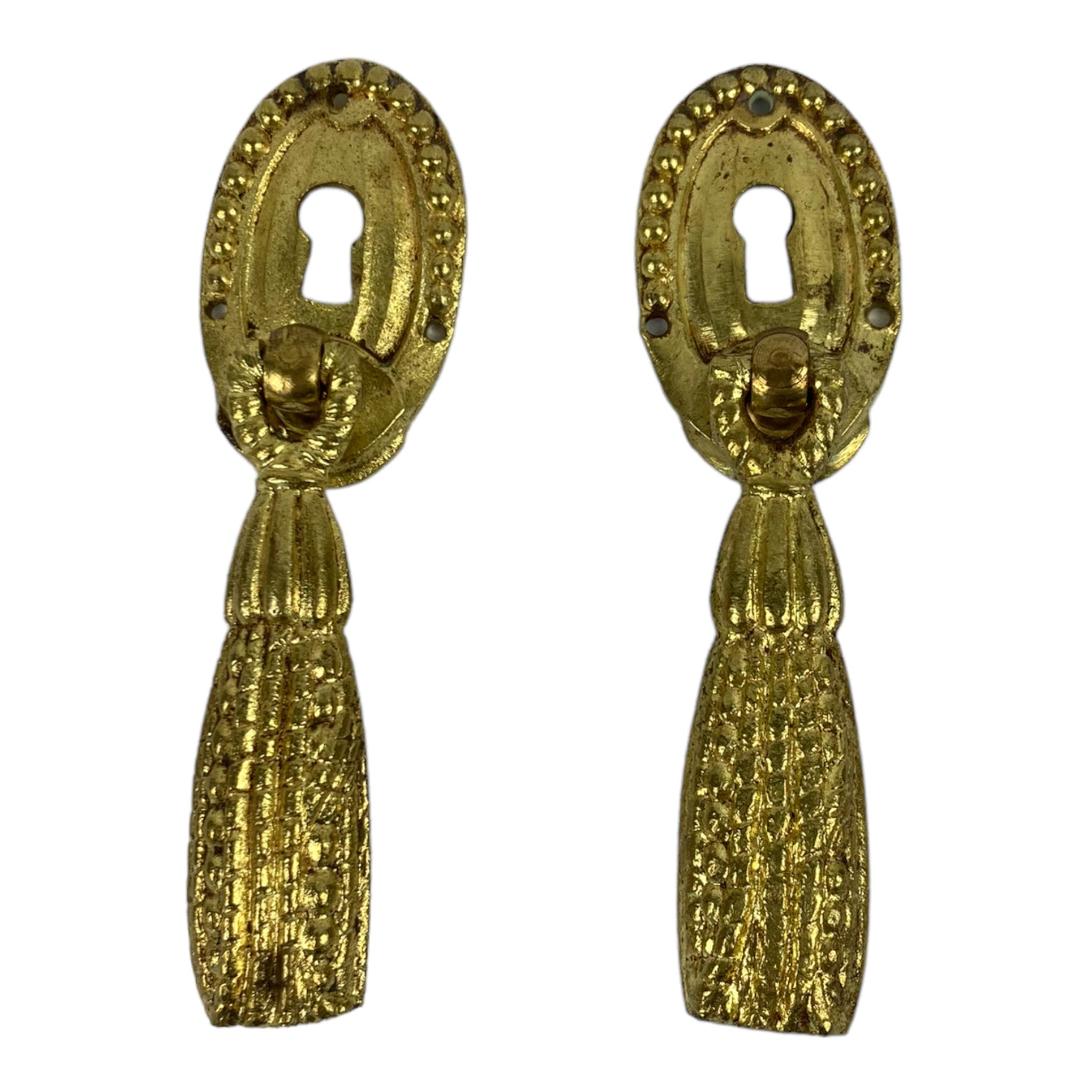 entrée de serrure bronze à pendeloque