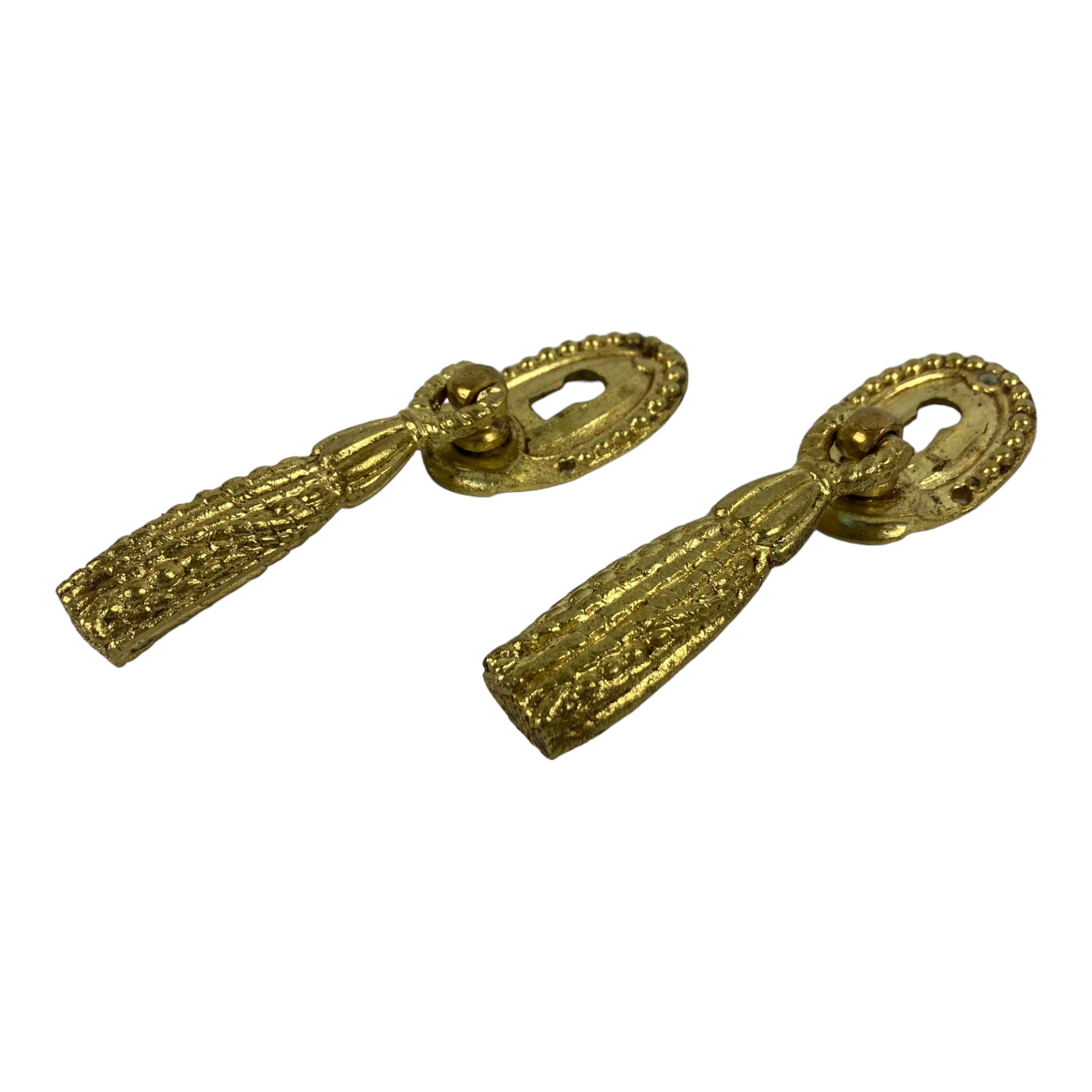 entrée de serrure bronze à pendeloque