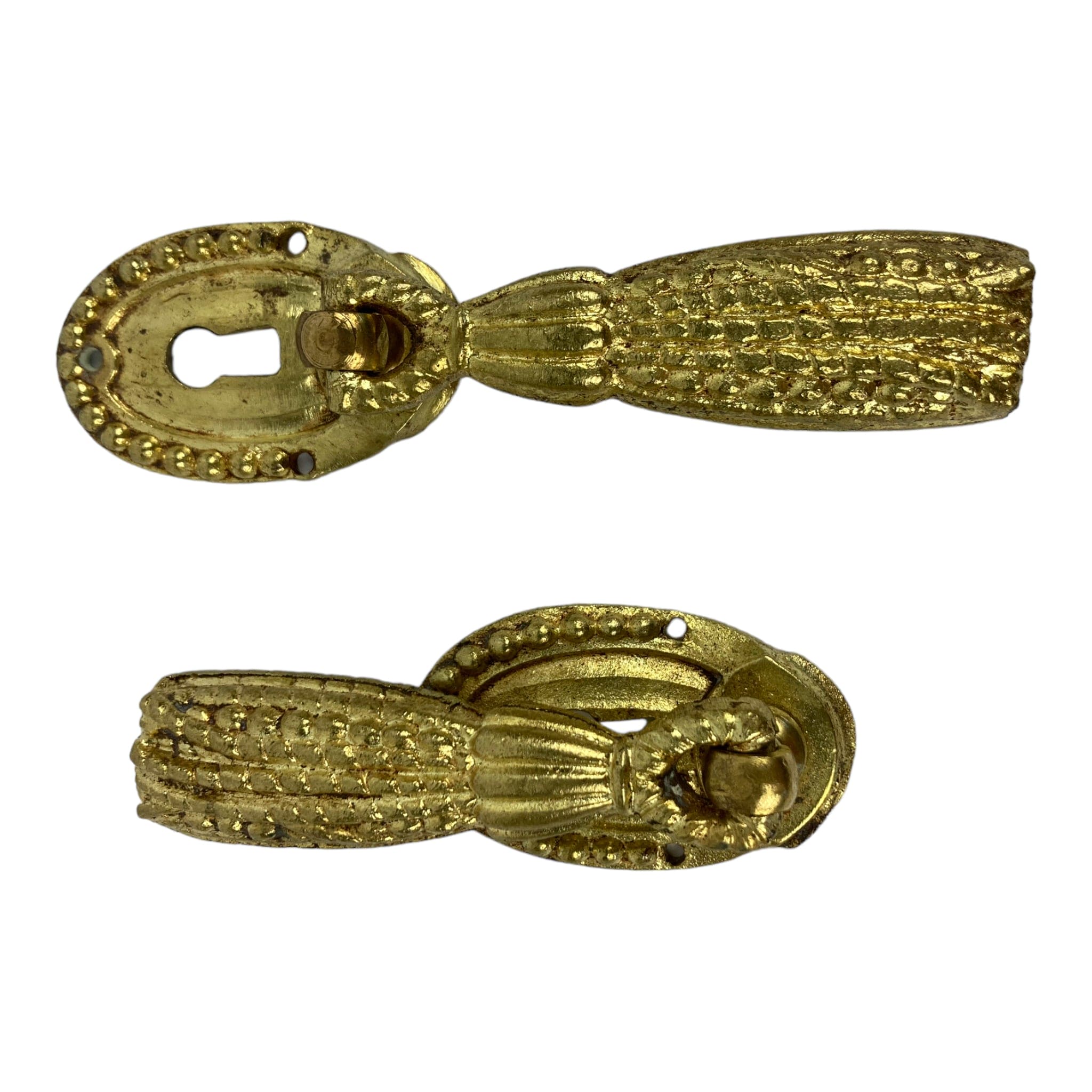 entrée de serrure bronze à pendeloque