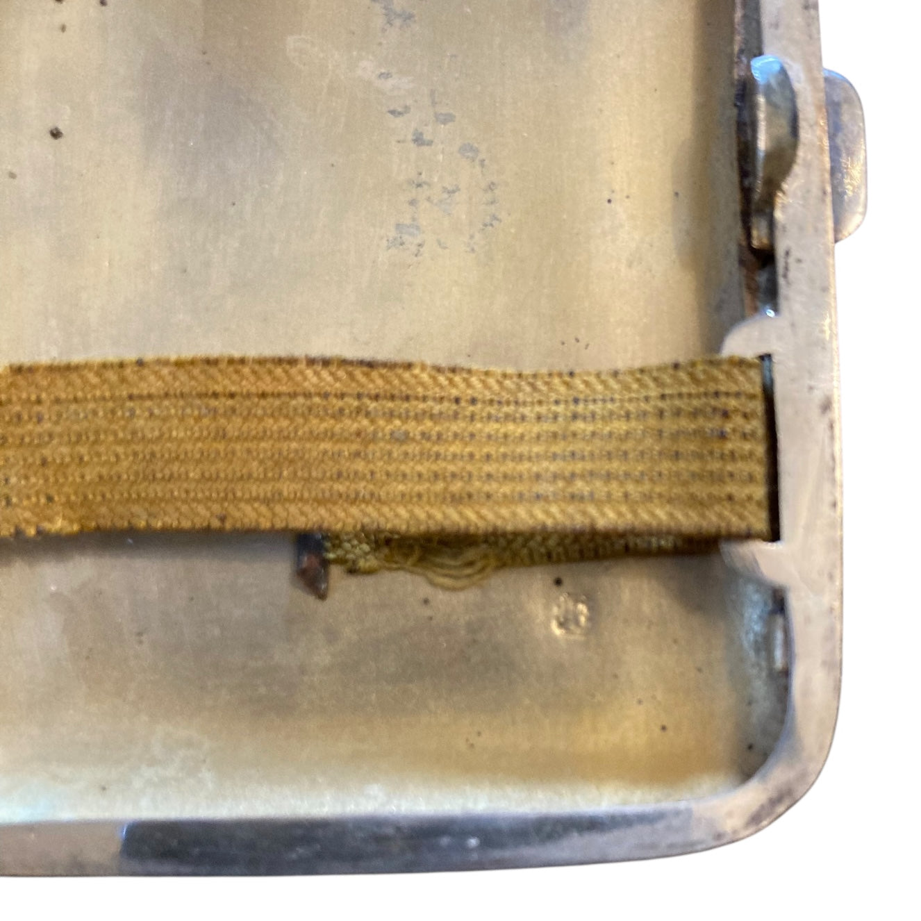 étui à cigarette Art-Déco en argent massif