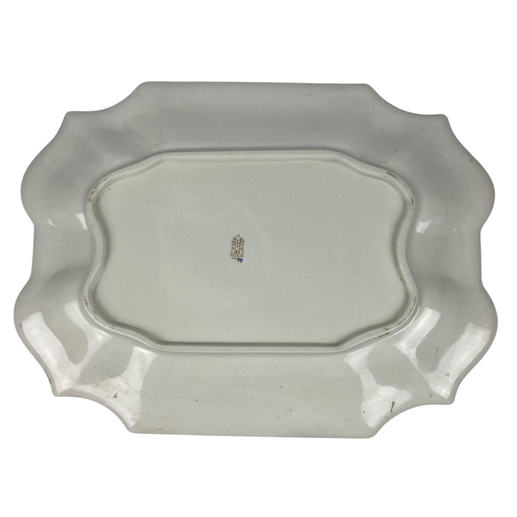 Soupière et plateau LXV décor pivoines de Gien