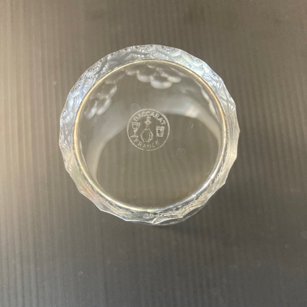 Baccarat Richelieu, 10 große Kelche aus antikem geschliffenem Kristall