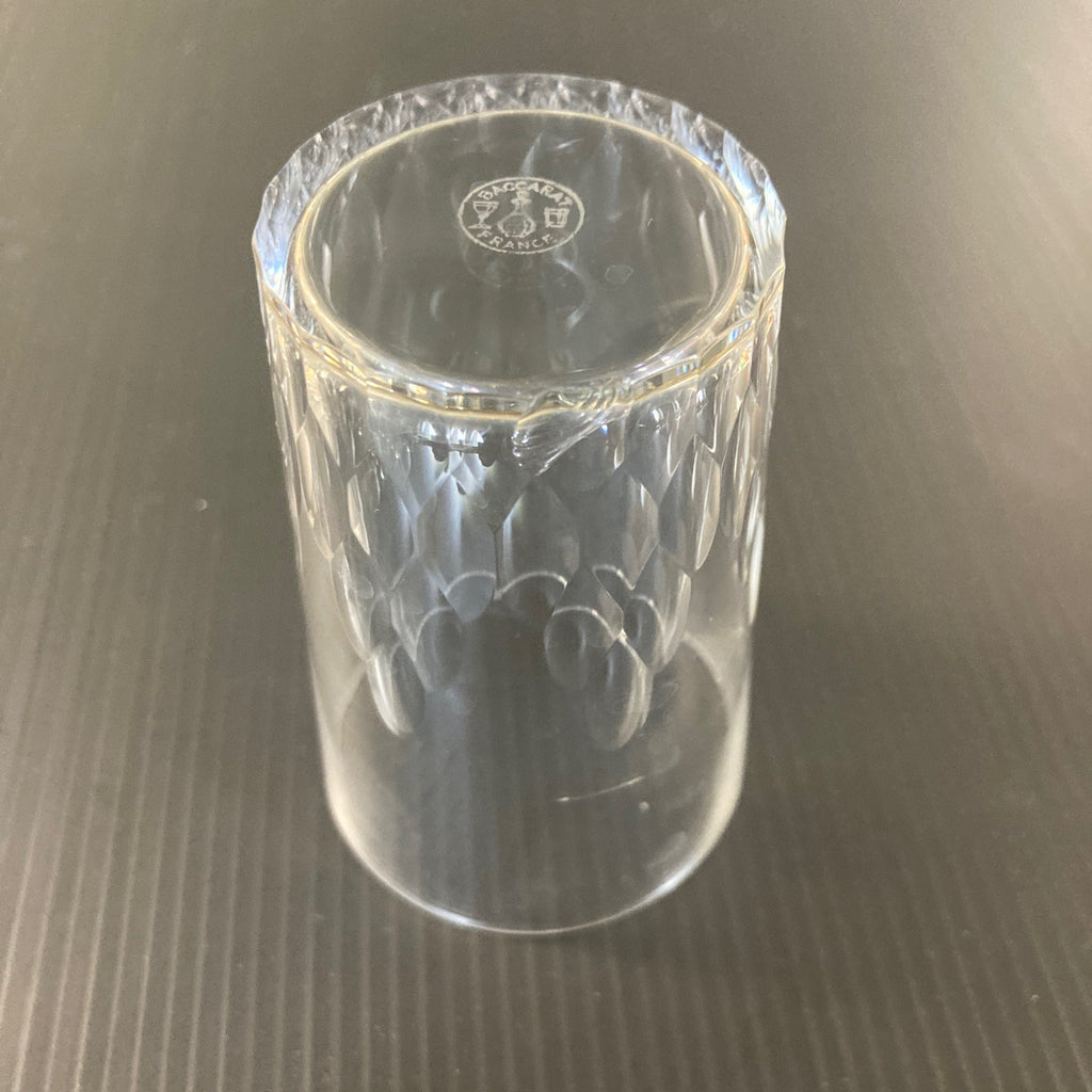 Baccarat Richelieu, 10 große Kelche aus antikem geschliffenem Kristall