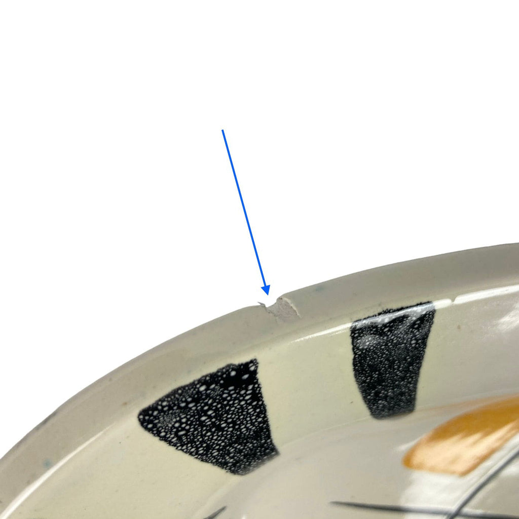 Gabriel Fourmaintraux plat a poisson en céramique