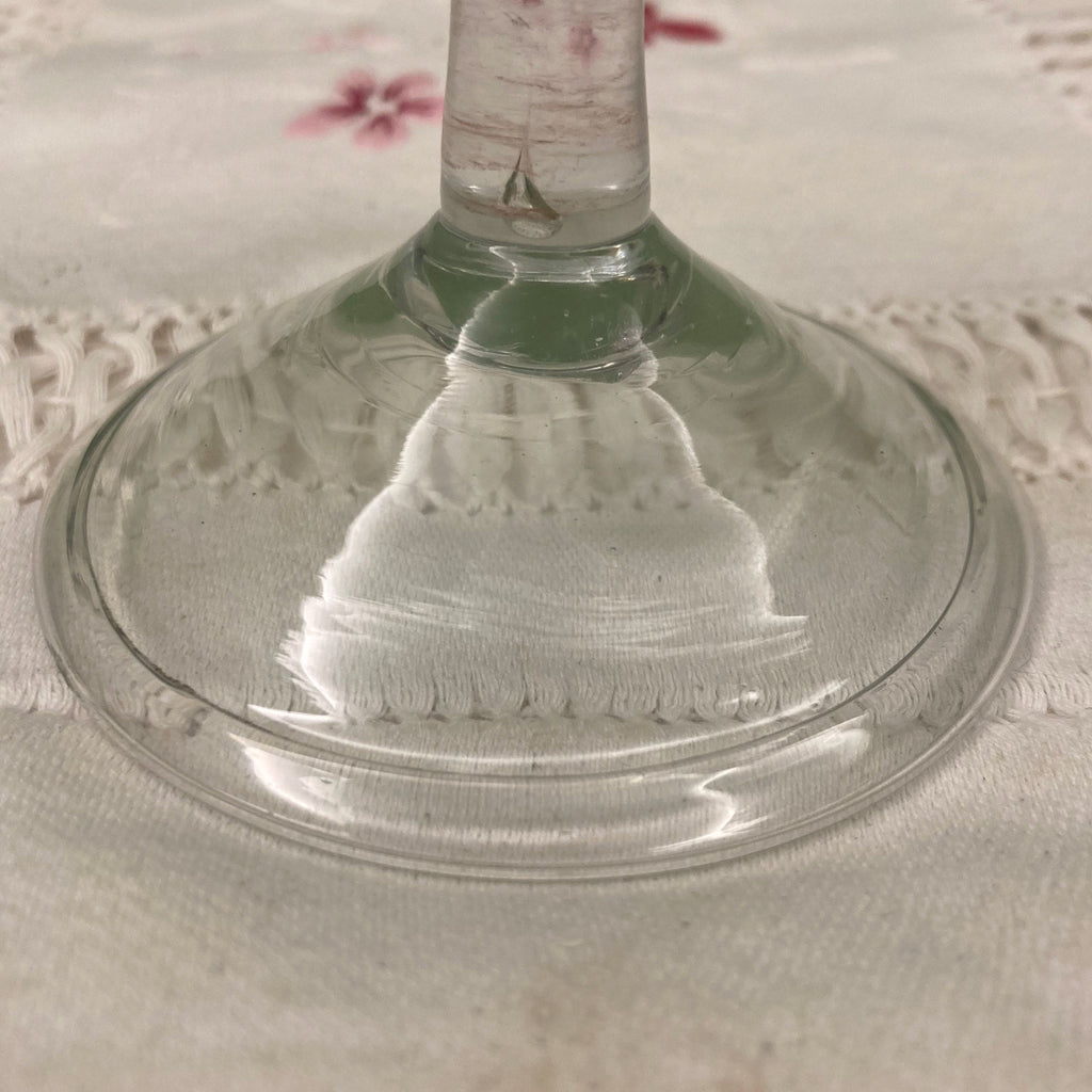 Grand verre soufflé 18eme