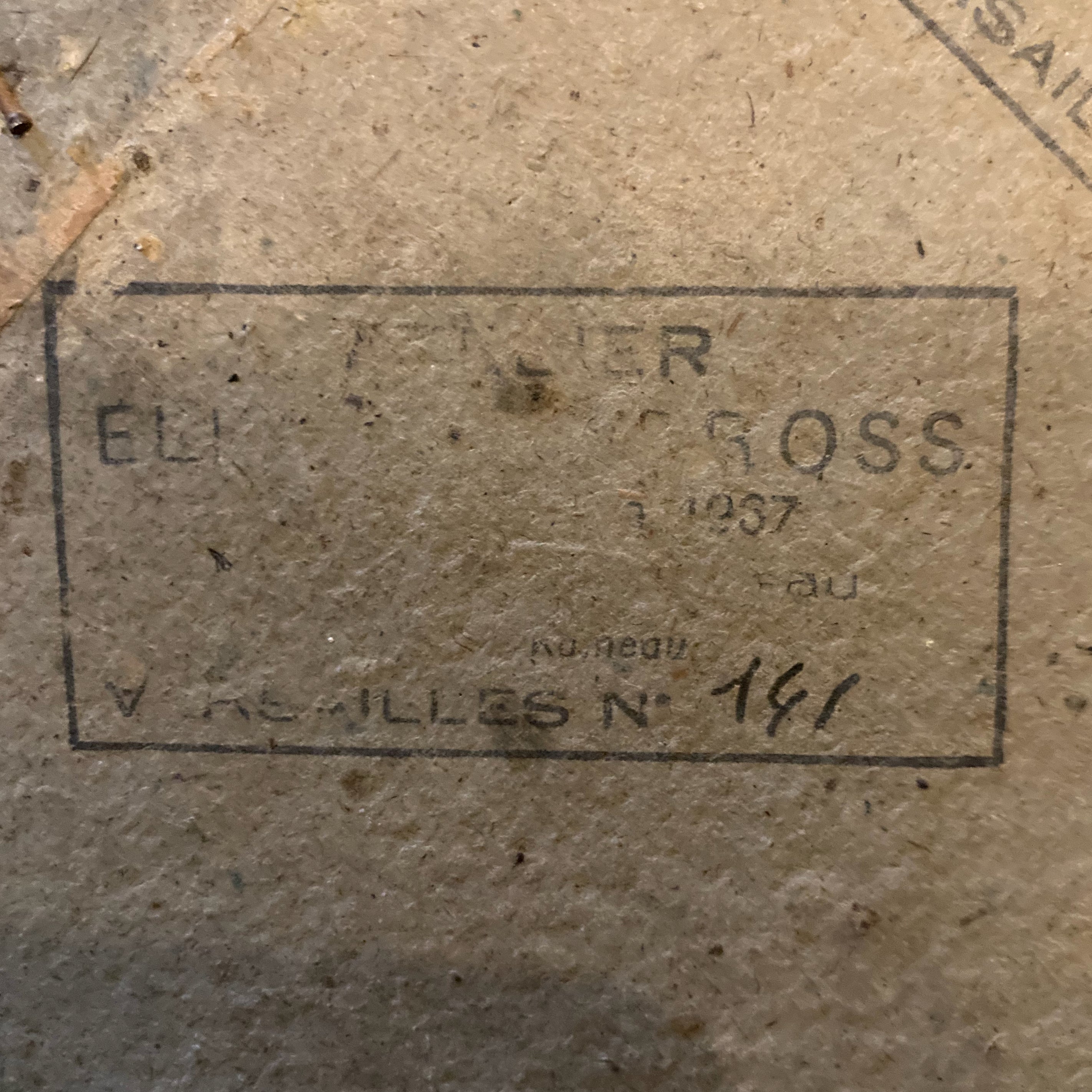 Gross Elisabeth ancien pastel Jeune Femme  