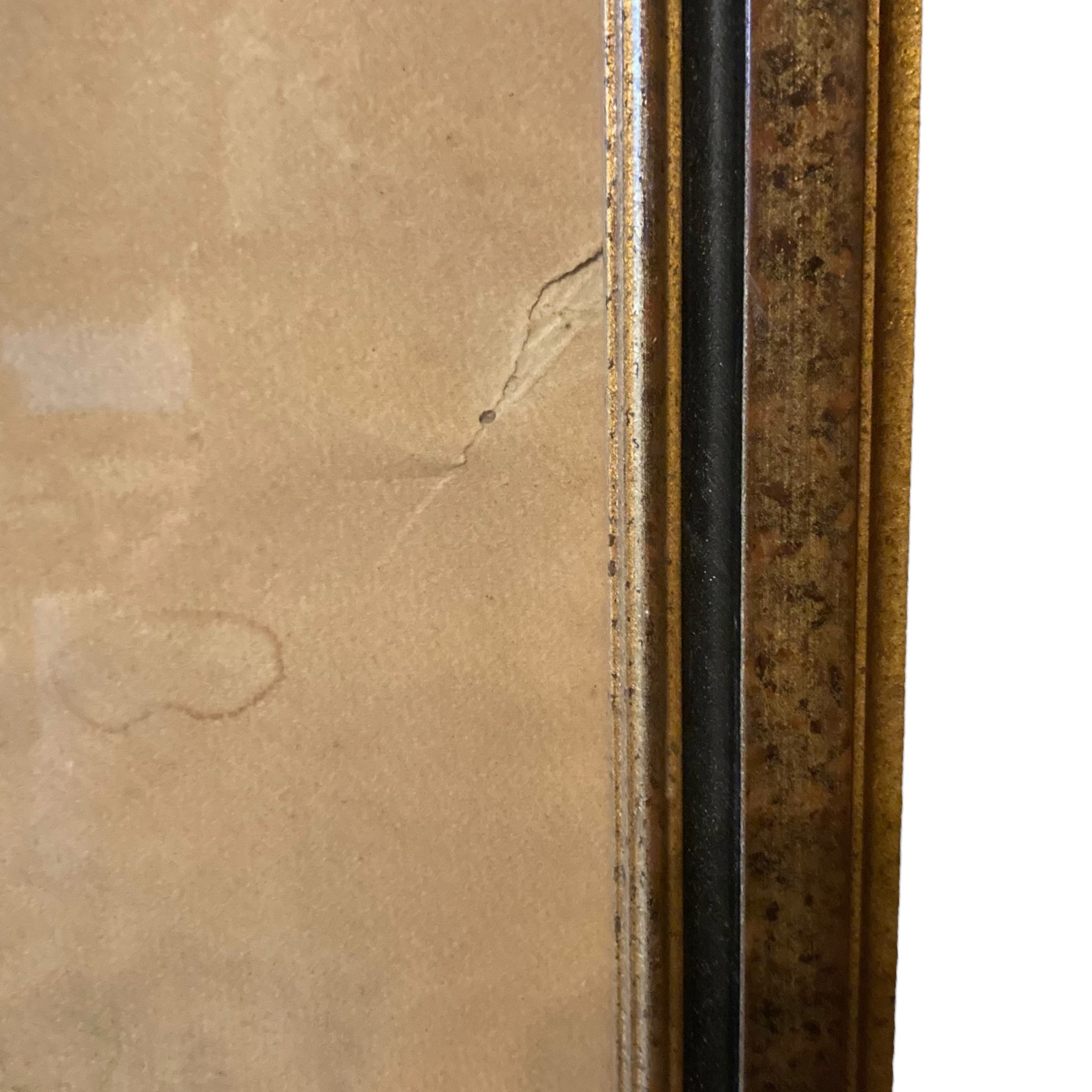 Gross Elisabeth ancien pastel Jeune Femme  