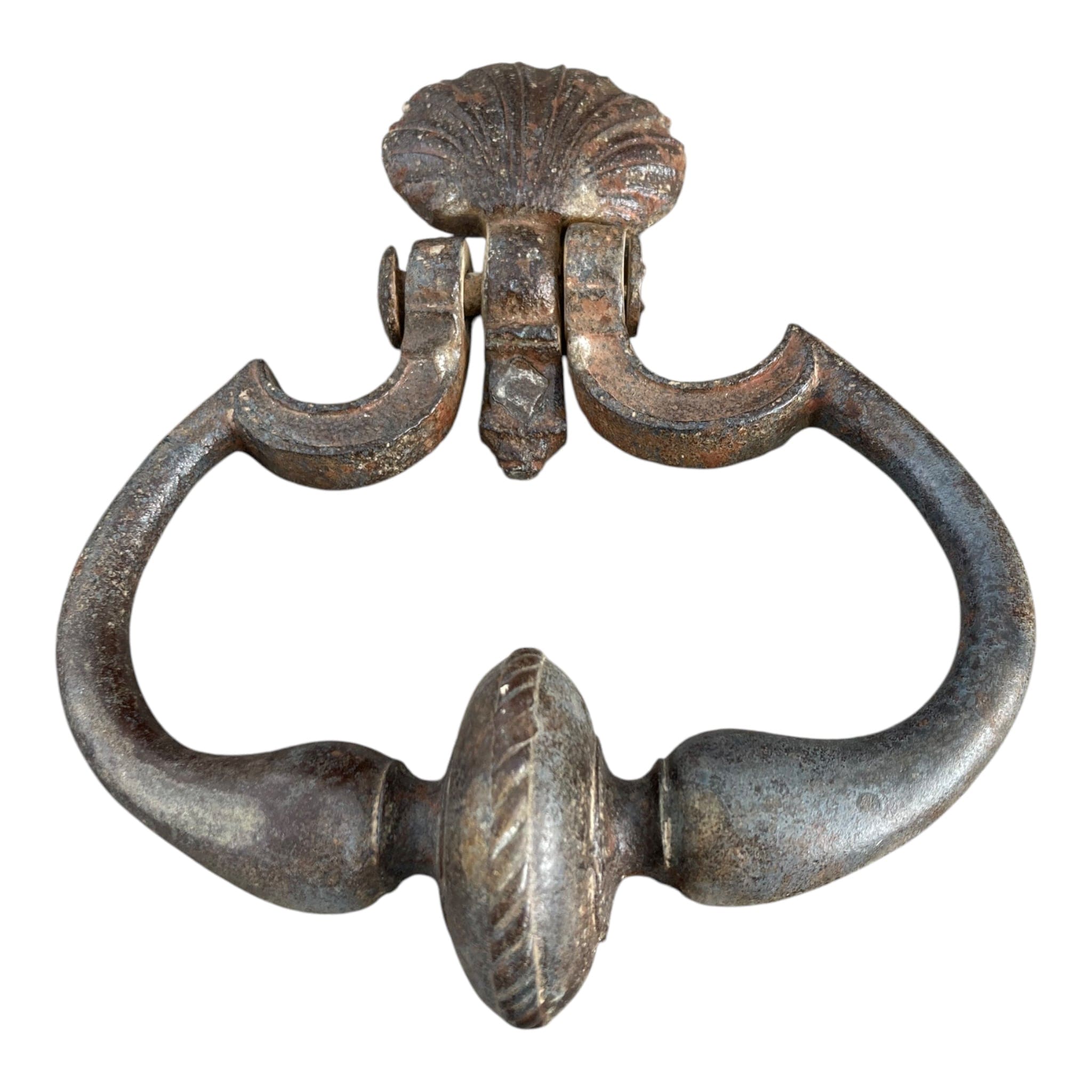 Marteau de porte Heurtoir fer forgé coquille Saint Jacques