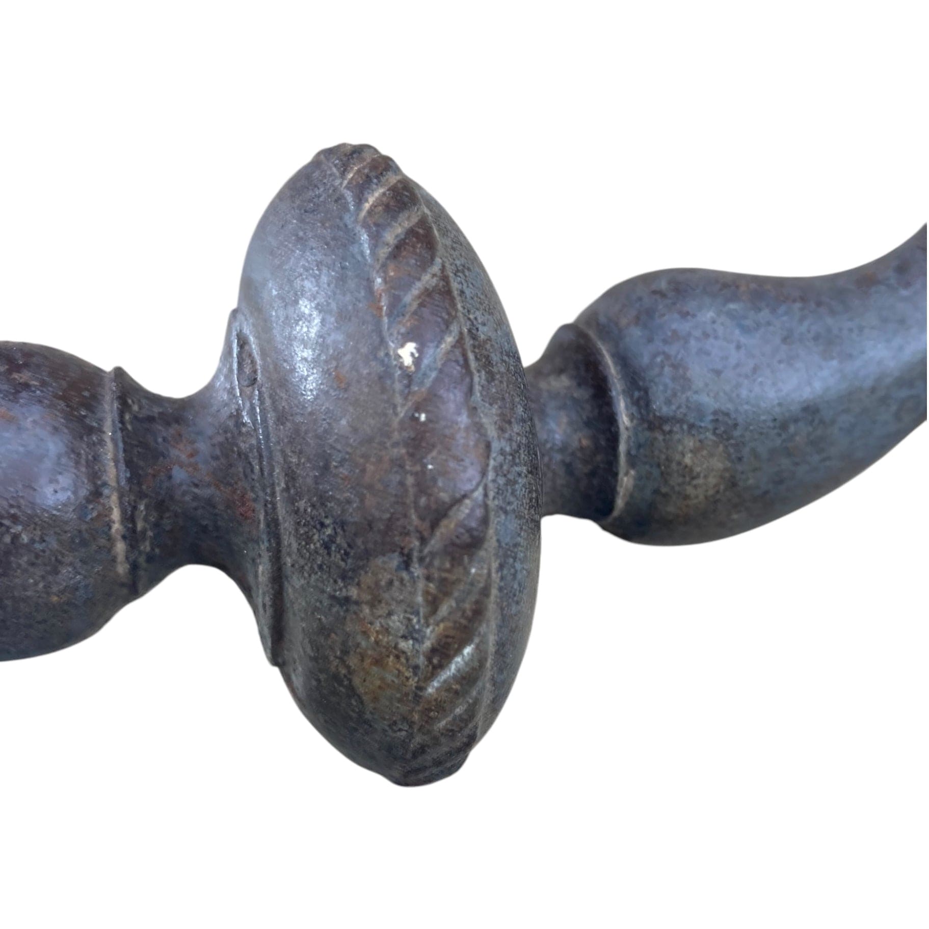 Marteau de porte Heurtoir fer forgé coquille Saint Jacques