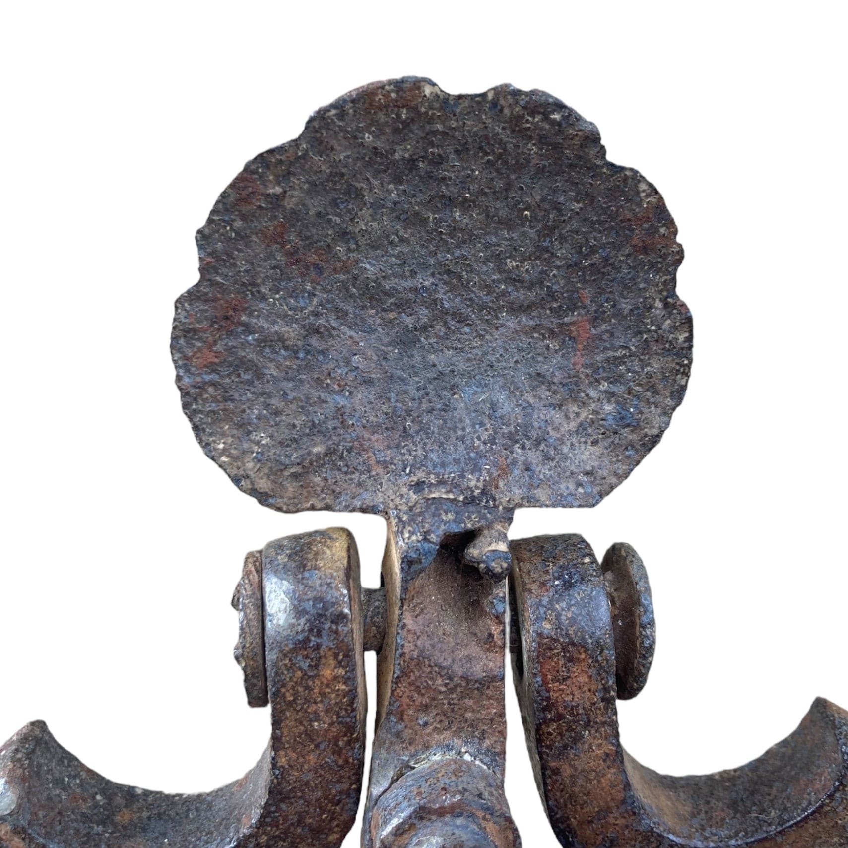 Marteau de porte Heurtoir fer forgé coquille Saint Jacques