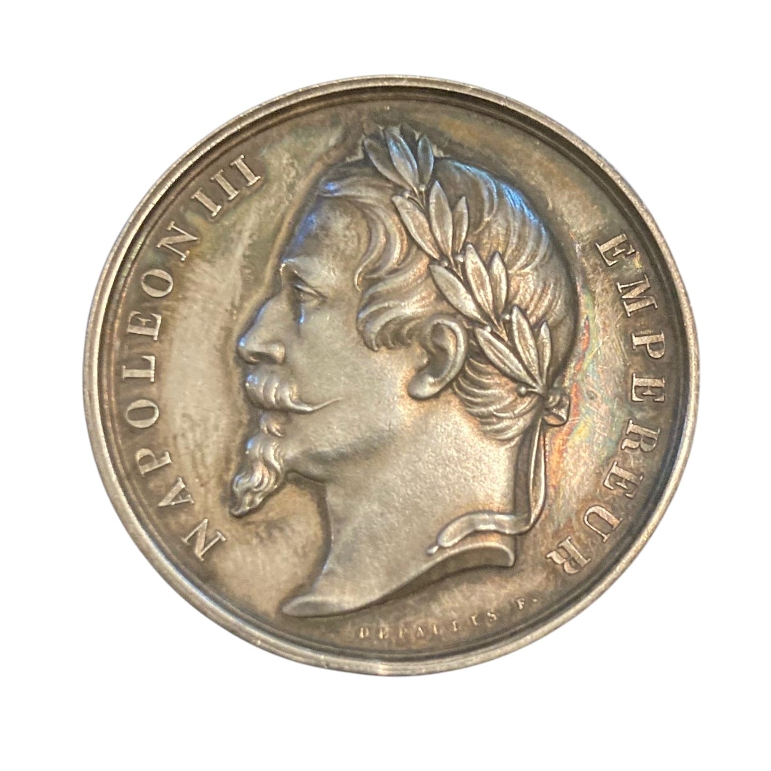 Jeton Napoléon III en argent par DEPAULIS