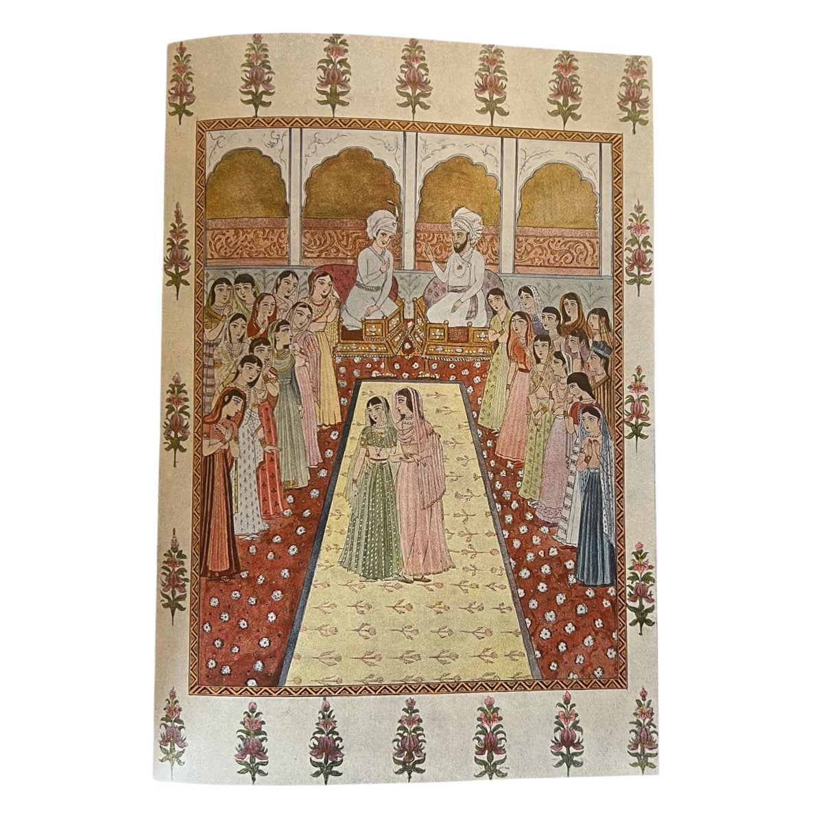 Détail de : Collection complète de huit volumes du Livre des Mille Nuits et Une Nuit de Mardrus, reliés en demi-veau rouge avec décor oriental doré.