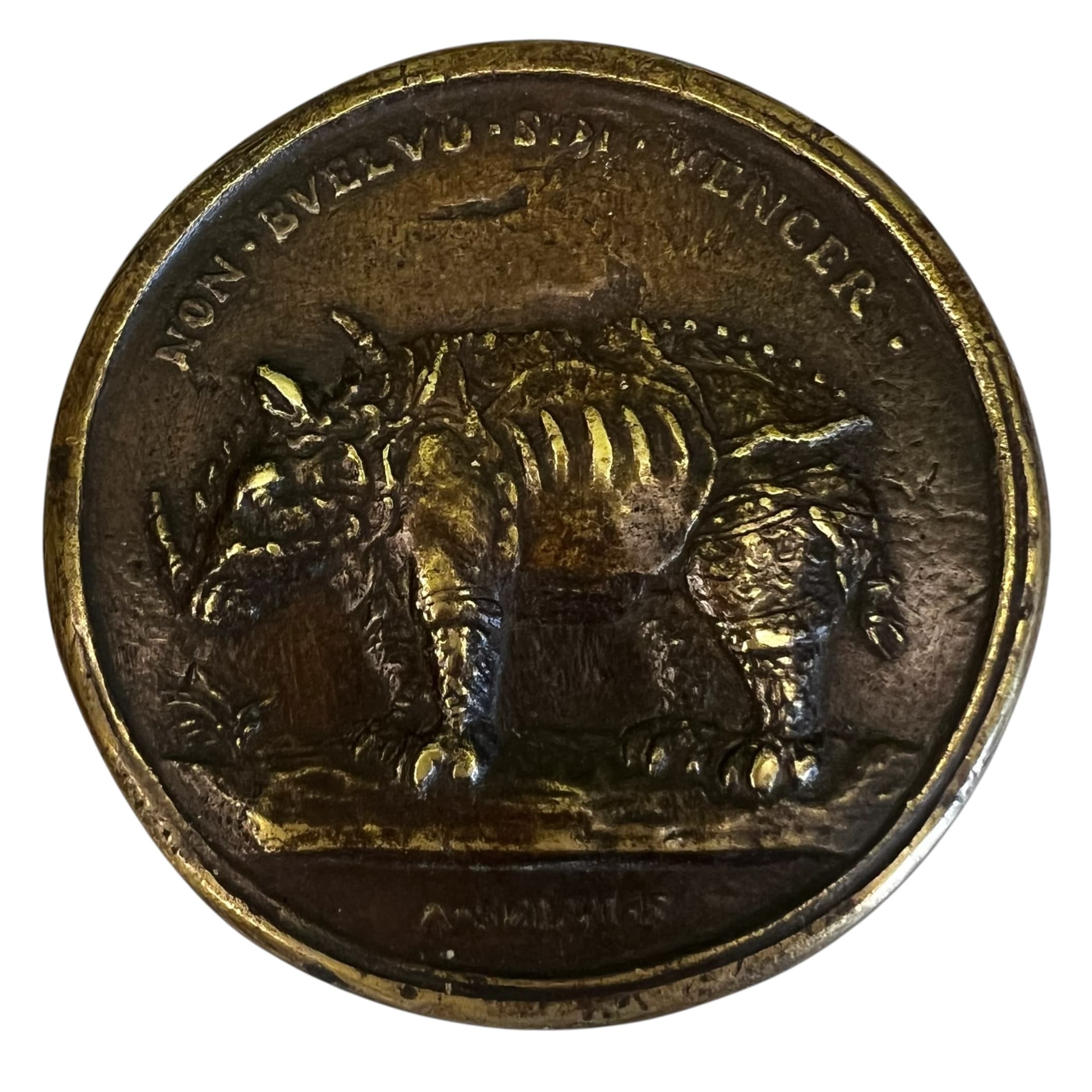 médaille bronze d' Alexandre de Médicis par Antonio Selvi