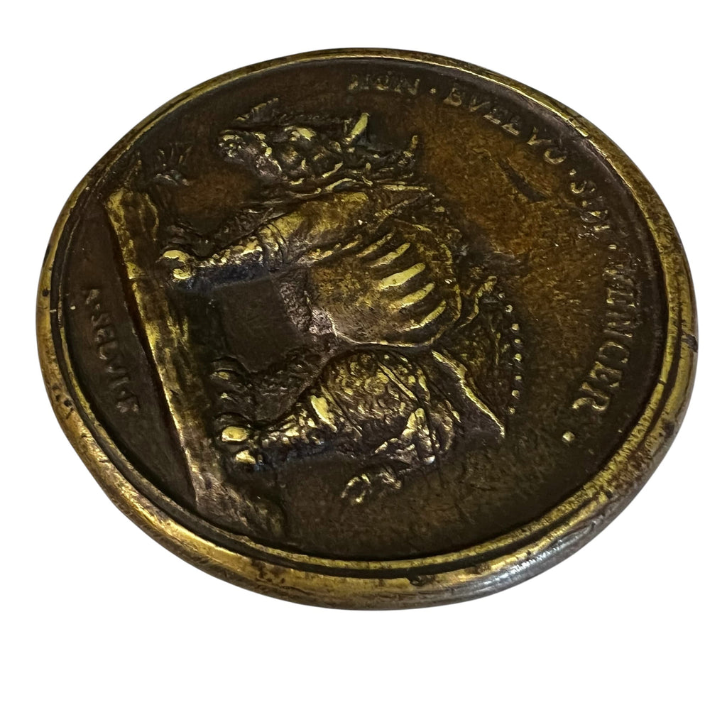 médaille bronze d' Alexandre de Médicis par Antonio Selvi