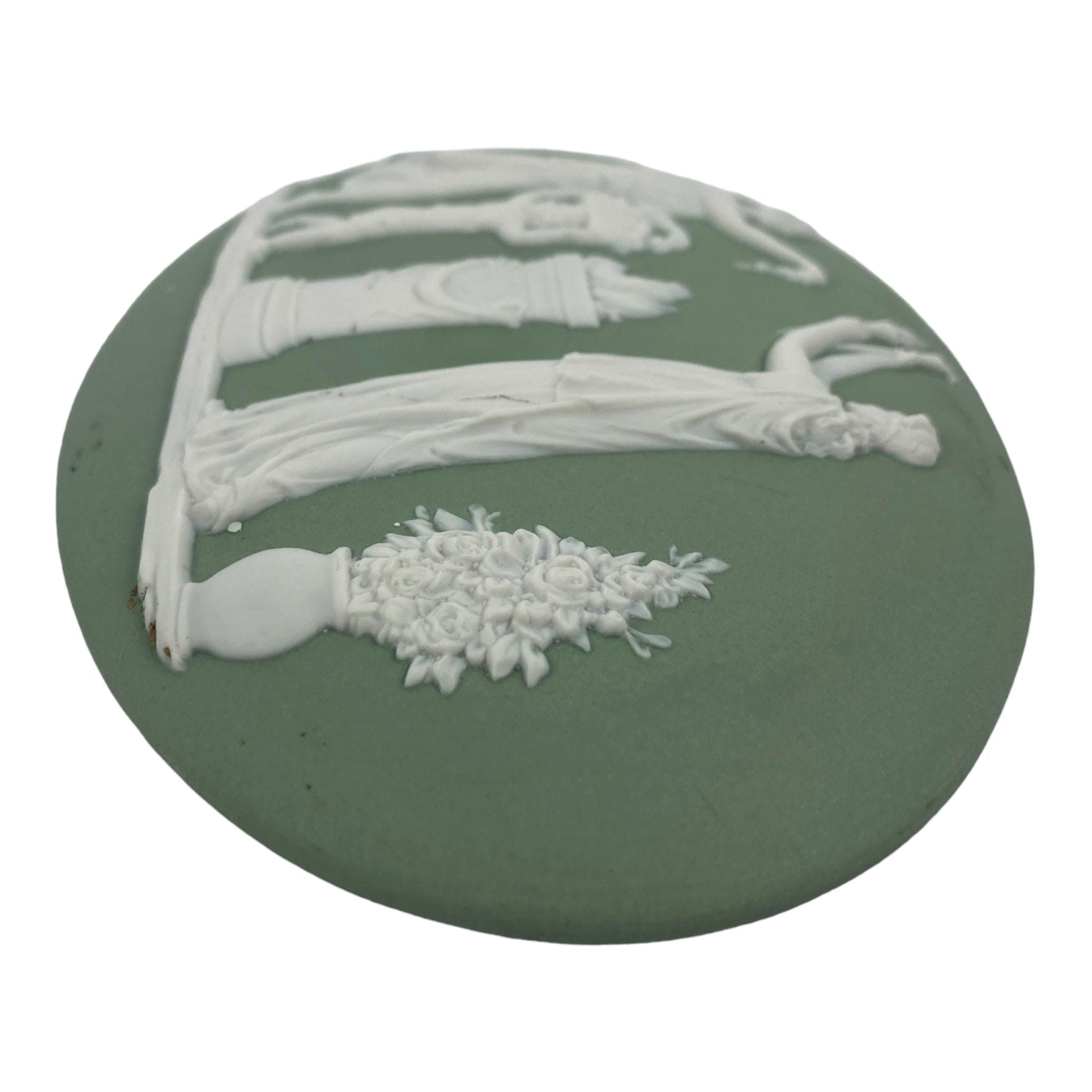 médaillon wedgwood cadre bronze