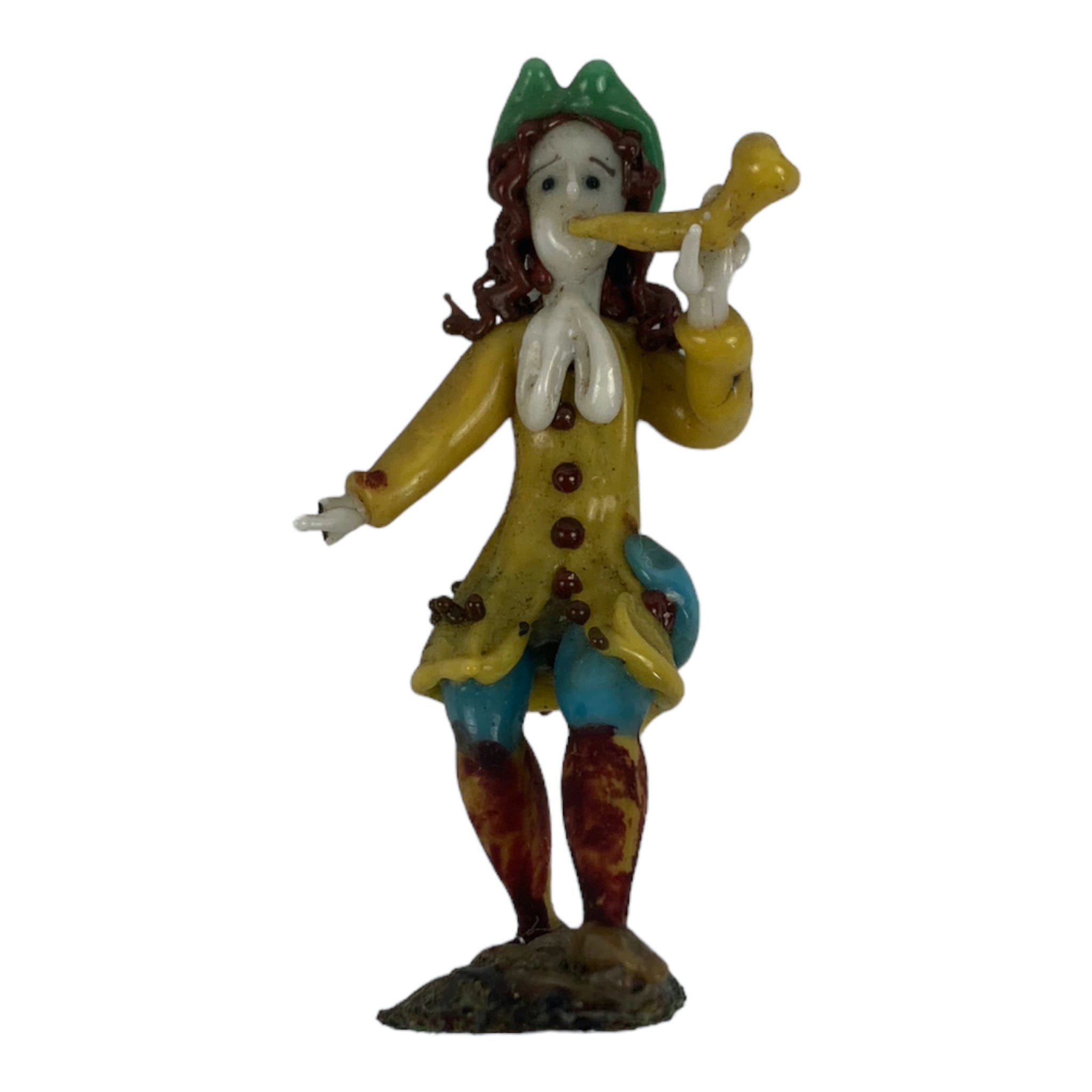 personnage verre filé nevers XVIIIe