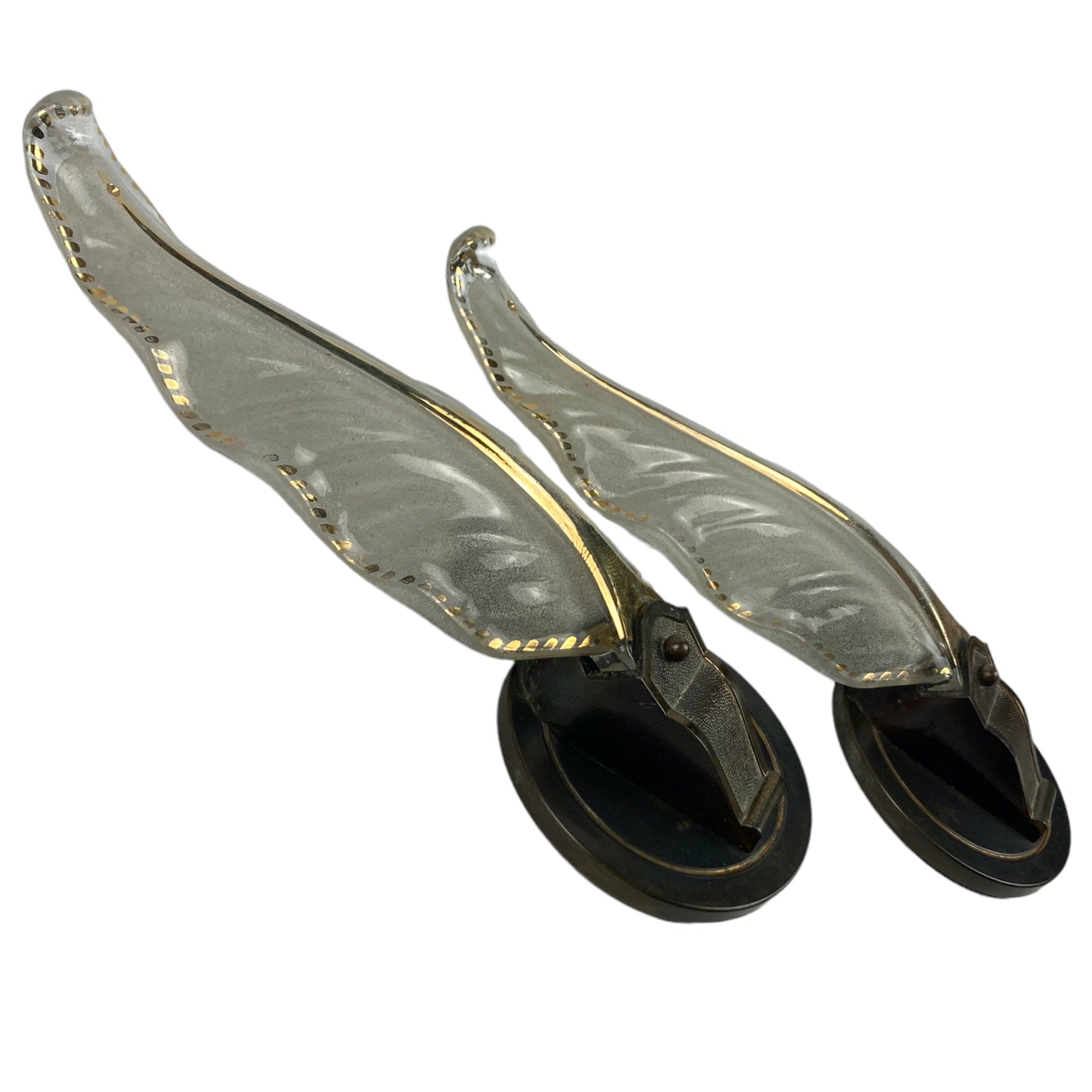 Paire appliques murales vers 1950-60