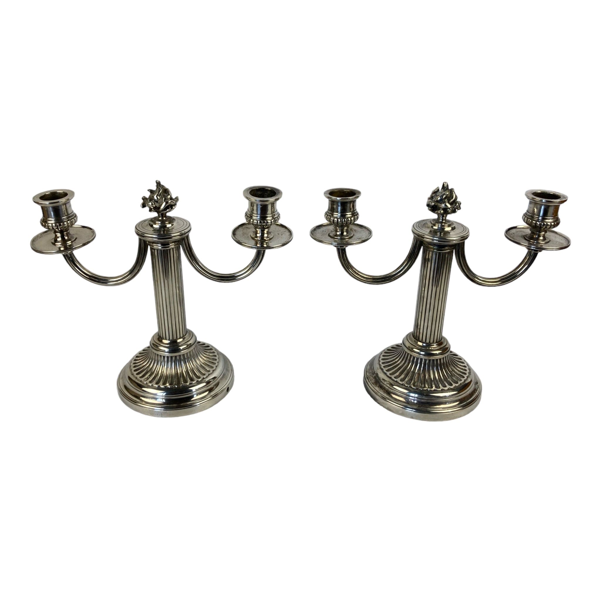 Paire de bougeoirs Christofle