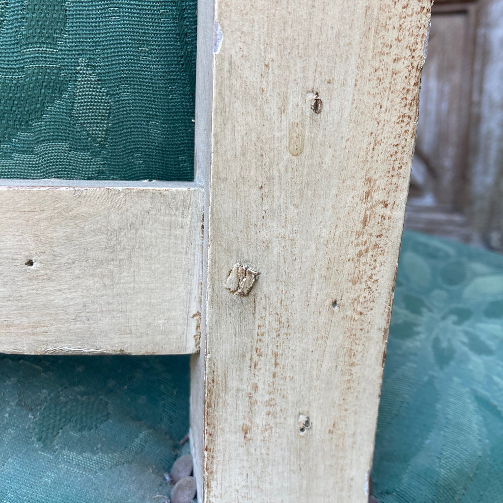 Paire de fauteuils en bois laqué d' époque Directoire