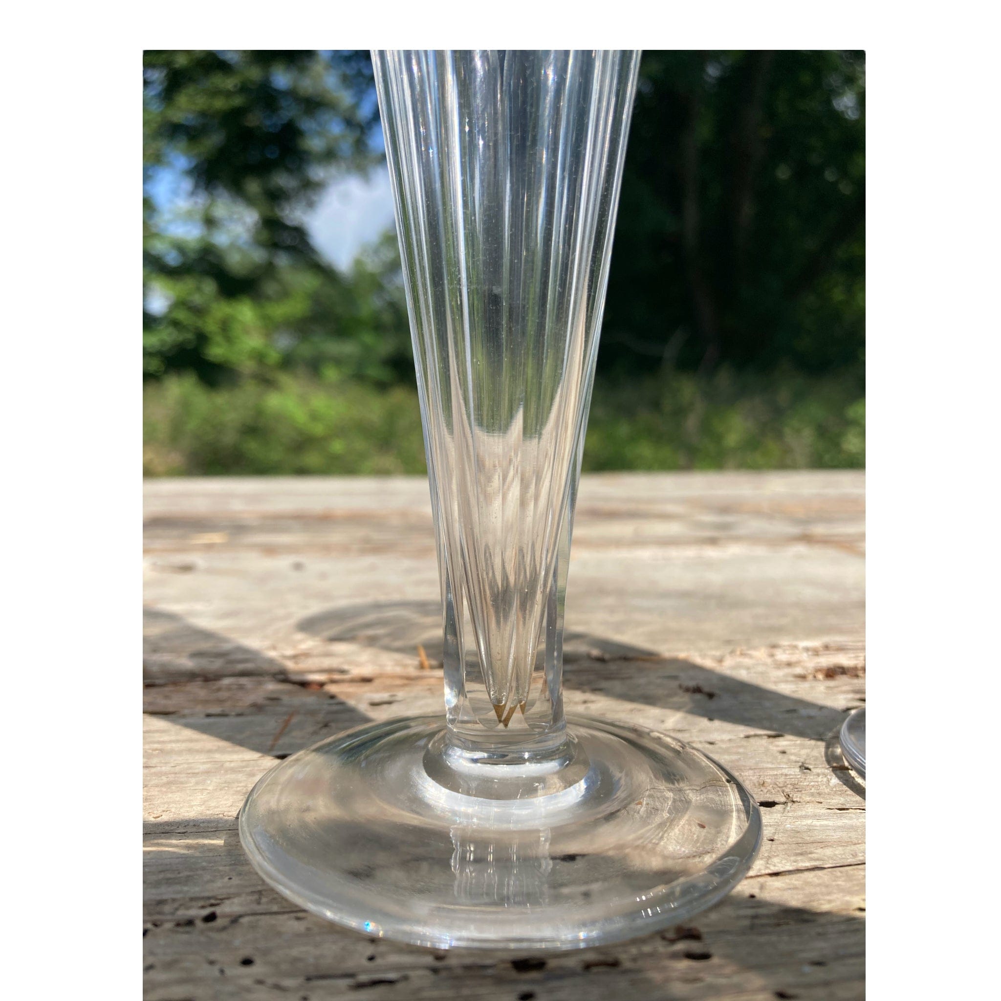 paire de flûtes cristal champenoises