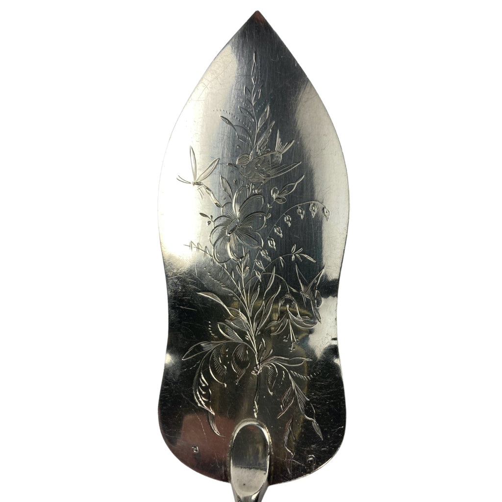 Pelle à poisson argent massif