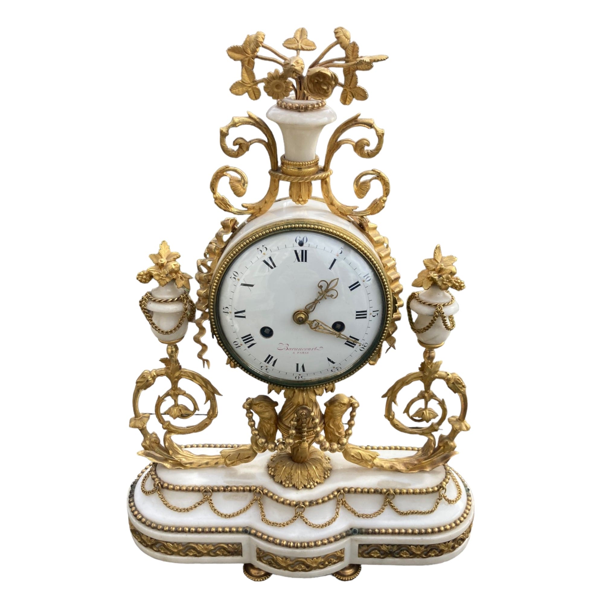 pendule Barancourt Louis XVI
