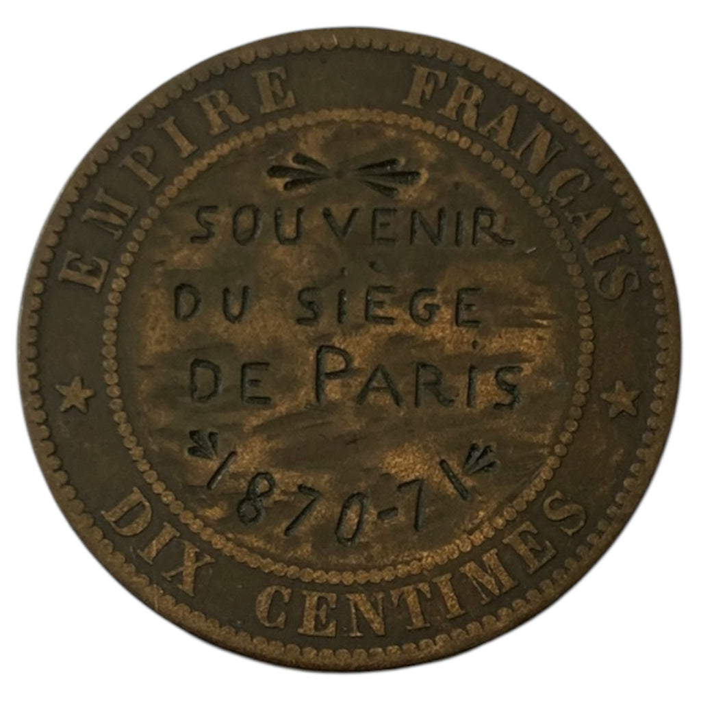 Pièce satirique Sedan Napolèon III 1870