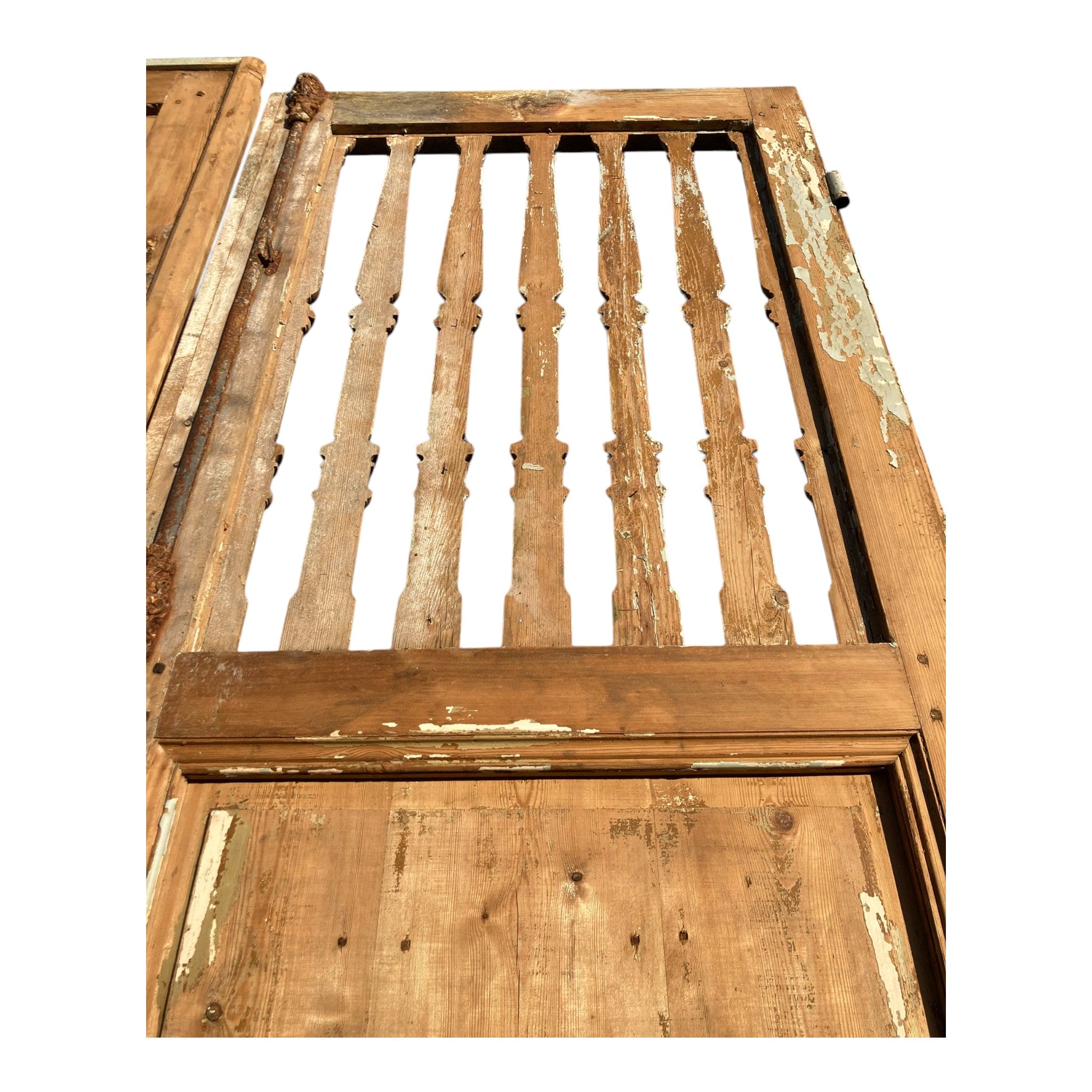  Grande paire de portes anciennes