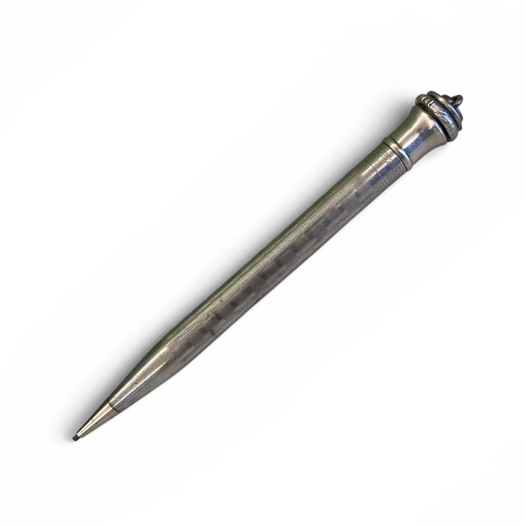 ancien portemine Eversharp en argent massif début 20ème.