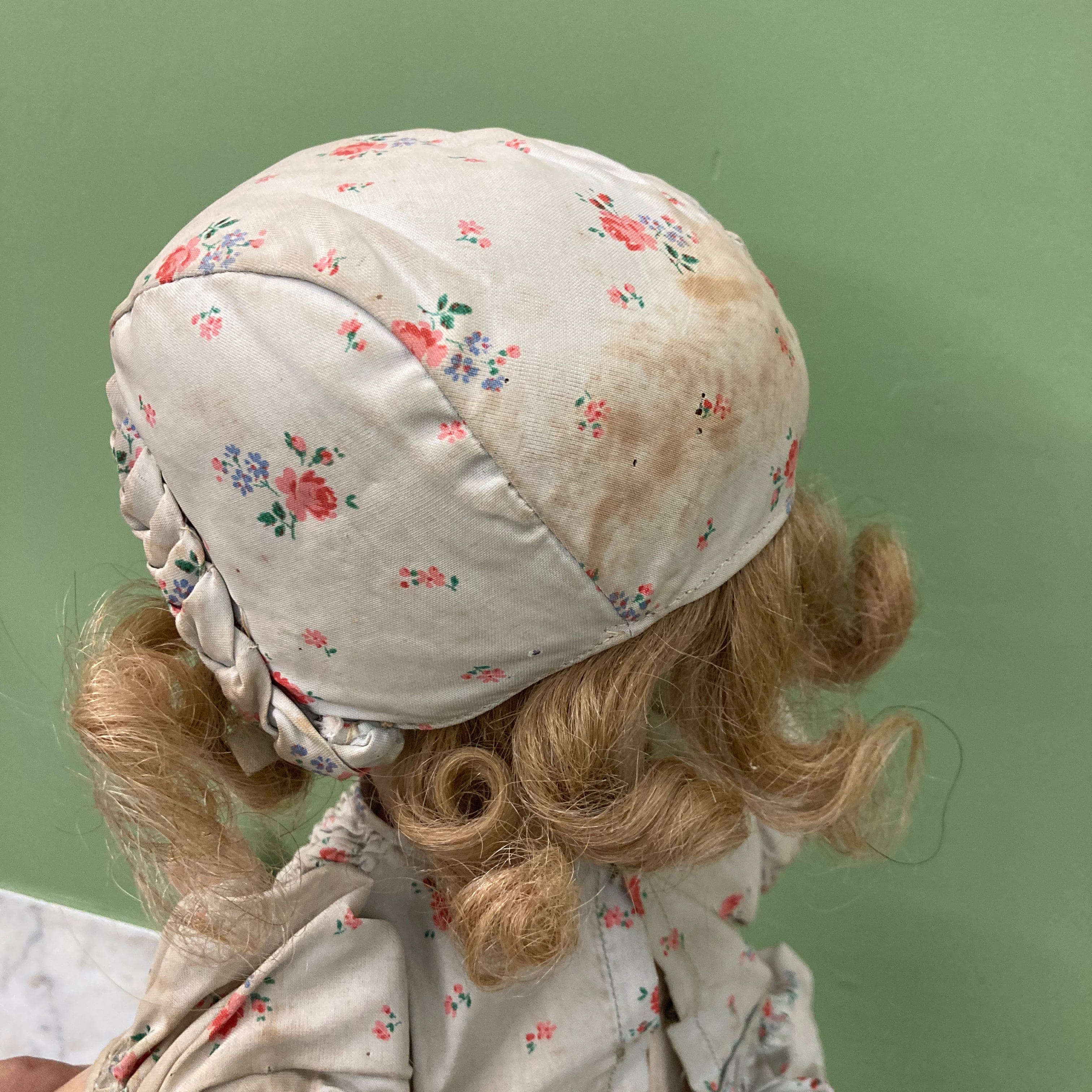 Poupée ancienne tête porcelaine marque Unis France