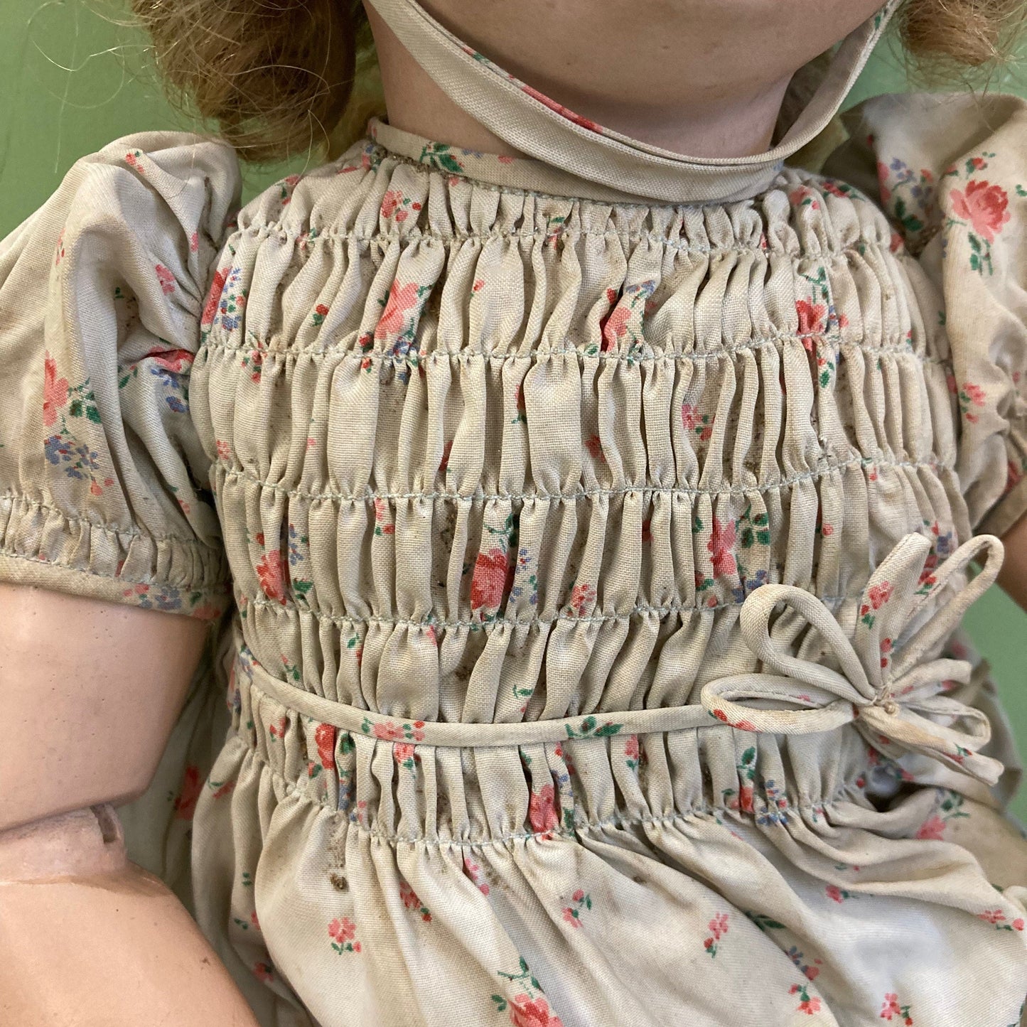 Poupée ancienne tête porcelaine marque Unis France