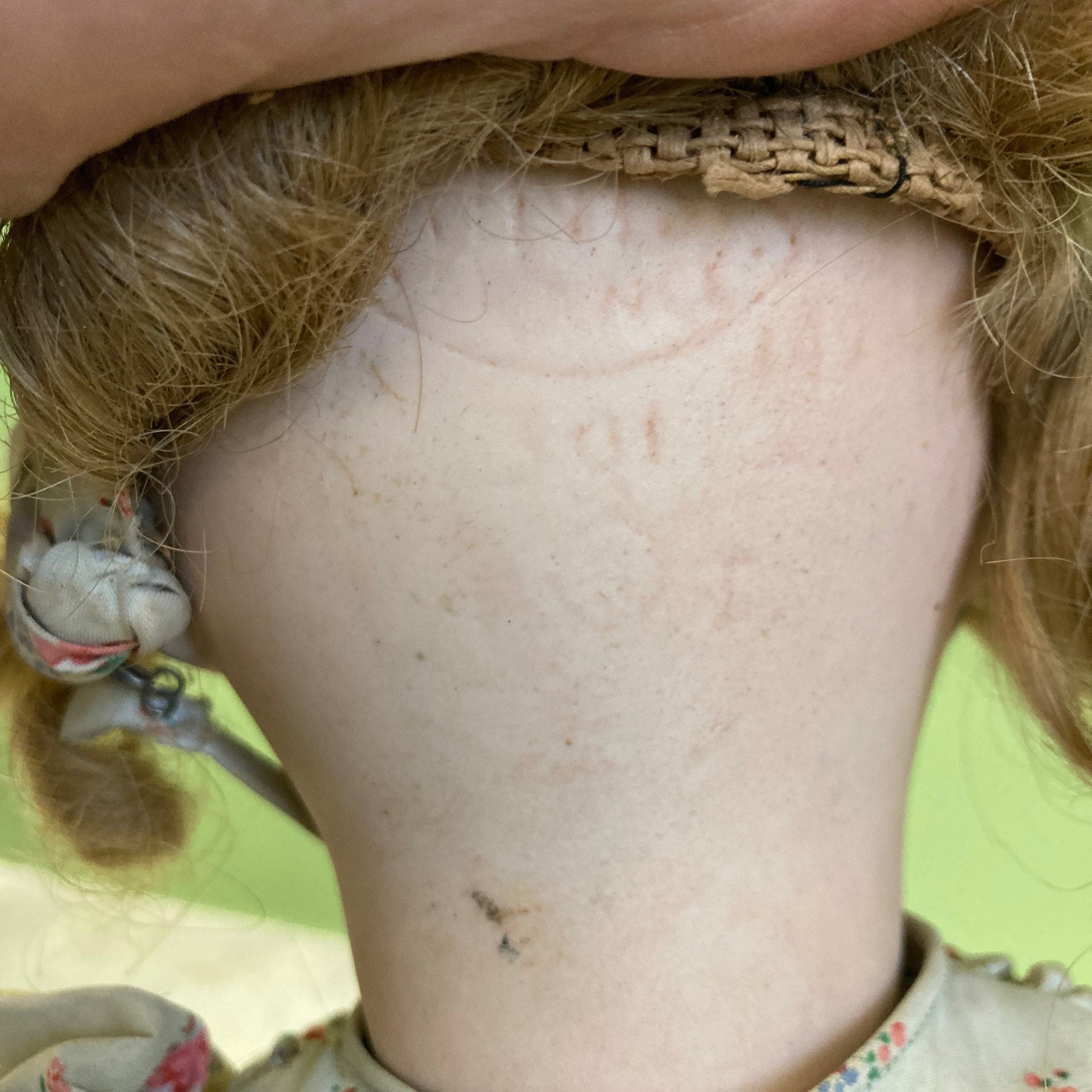 Poupée ancienne tête porcelaine marque Unis France