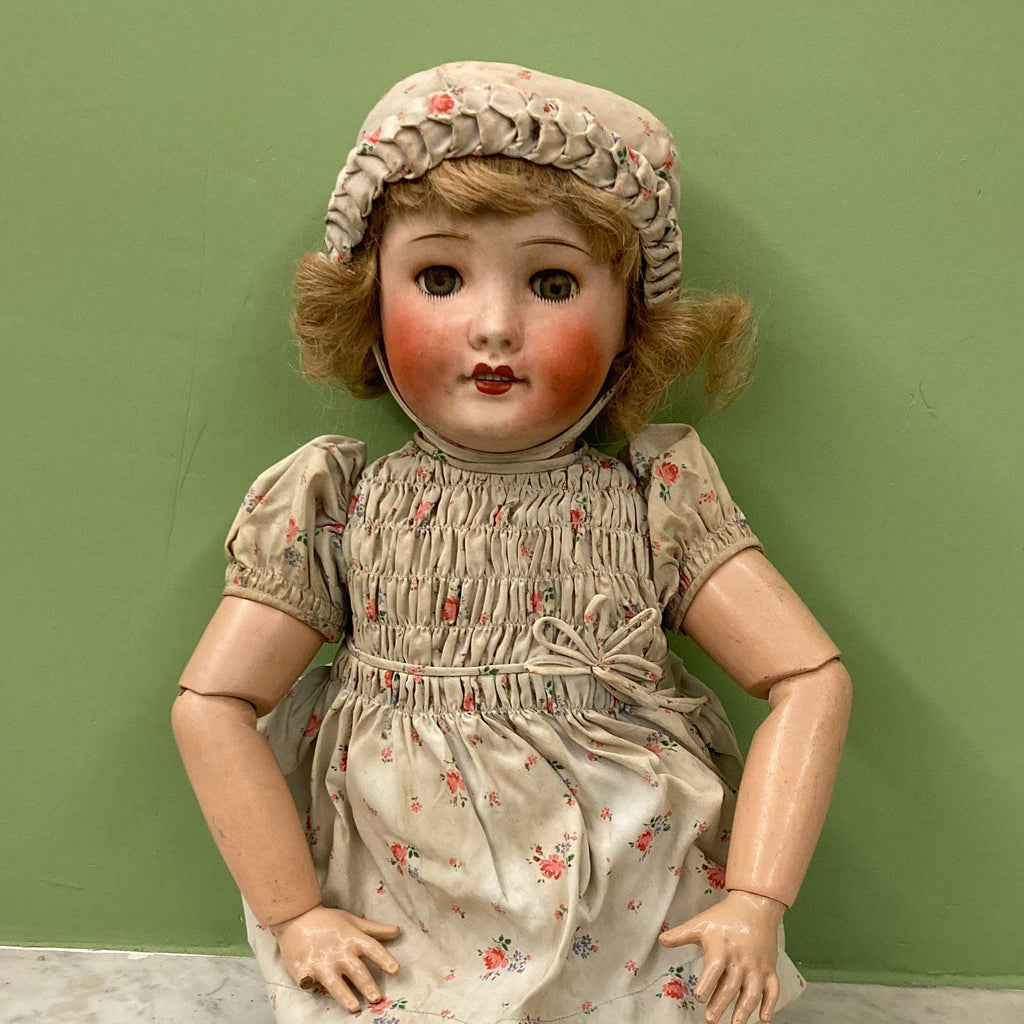 Poupée ancienne tête porcelaine marque Unis France