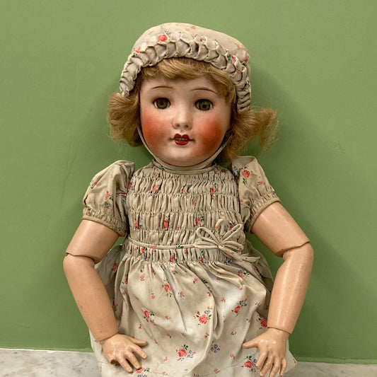 Poupée ancienne tête porcelaine marque Unis France