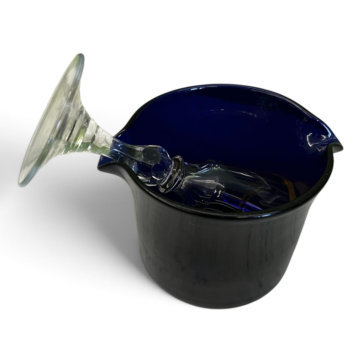 Ancien rafraîchissoir à verres du XIXe
