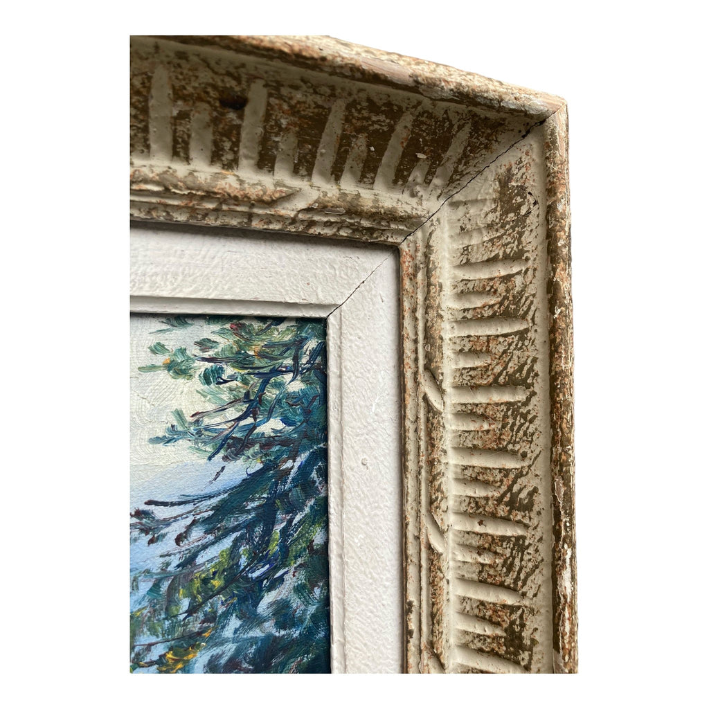 Le Glacier d' Argentière ancien tableau XXe.