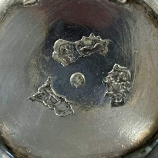 timbale argent massif XVIIIe siècle Orléans