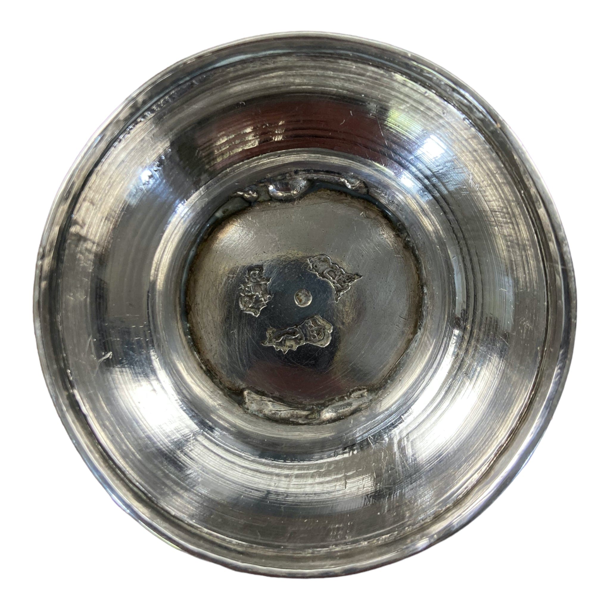 timbale argent massif XVIIIe siècle Orléans