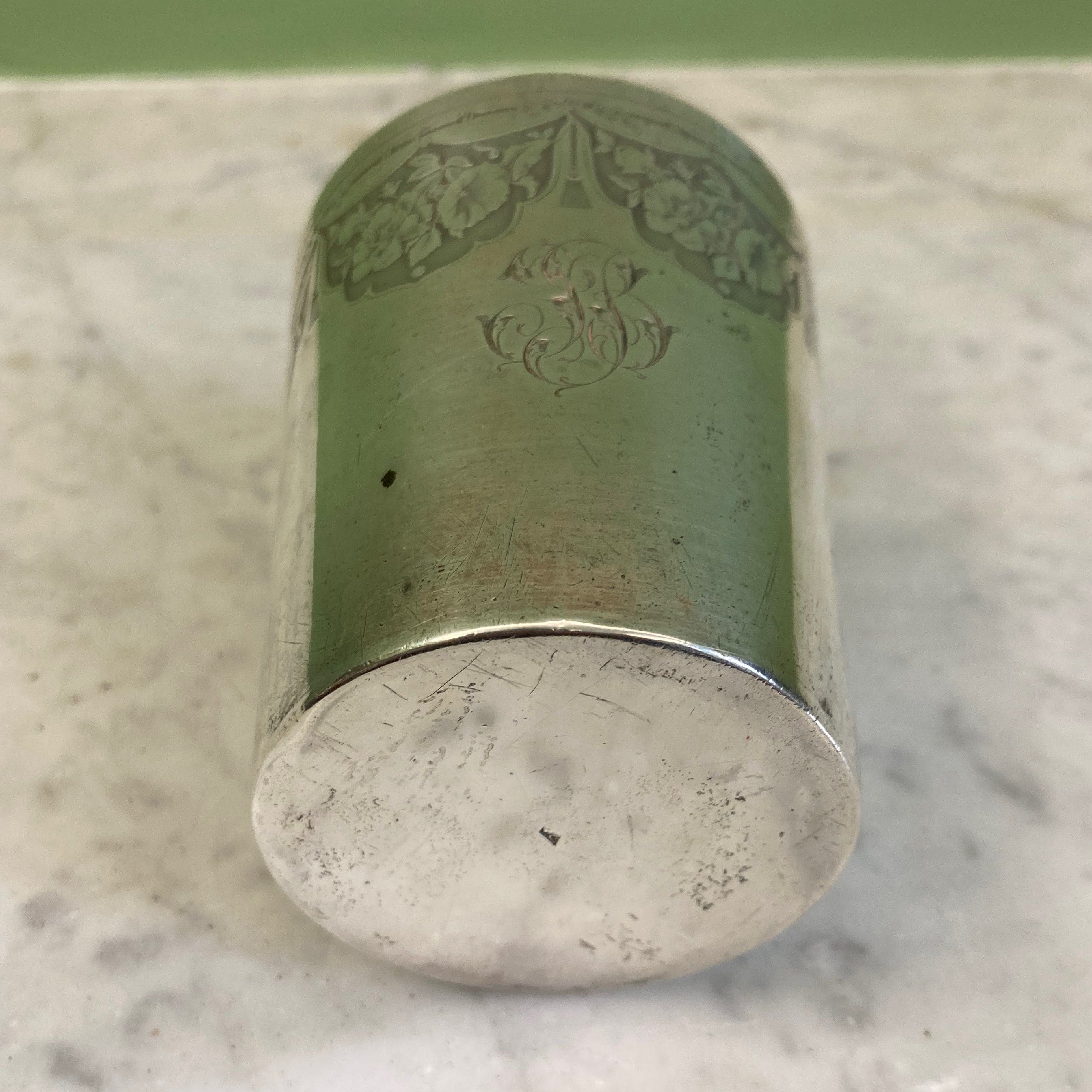 Timbale argent massif  JB