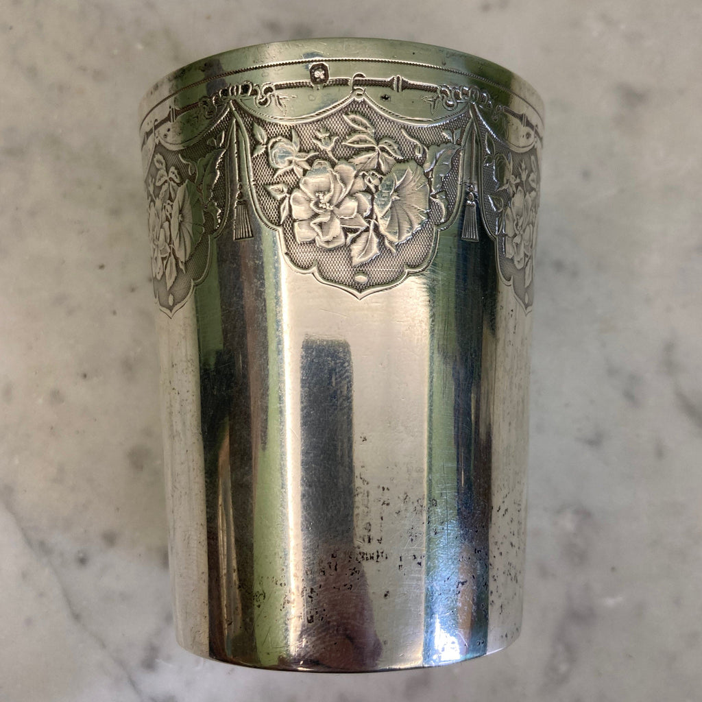 Timbale argent massif  JB