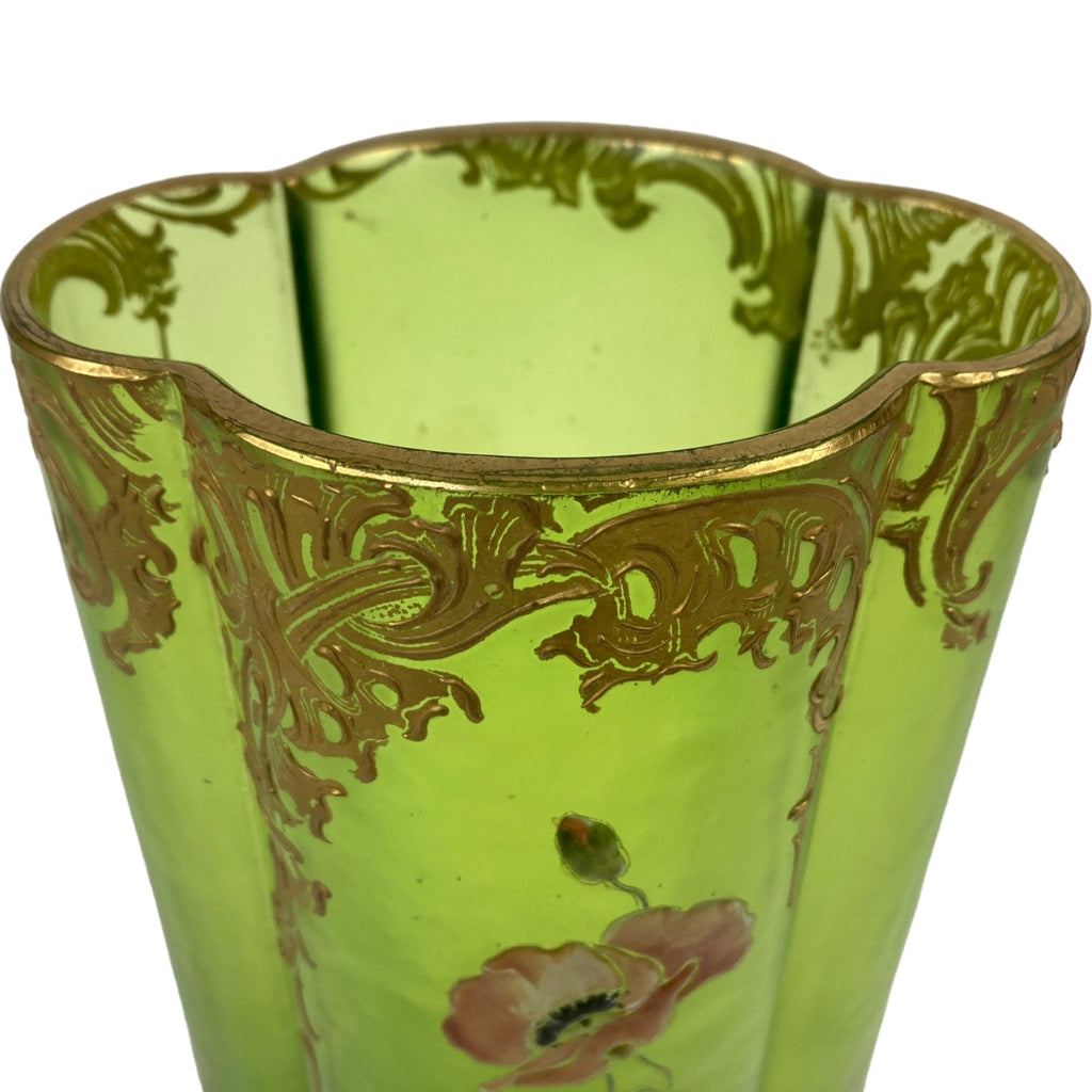 Vase émaillé Legras