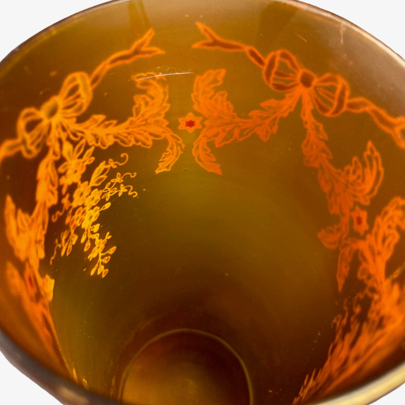 vase en verre émaillé Legras